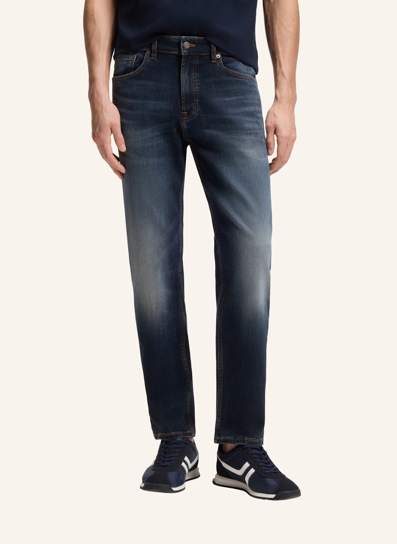 BOSS Jeans RE.MAINE BO Regular Fit: DUNKELBLAU