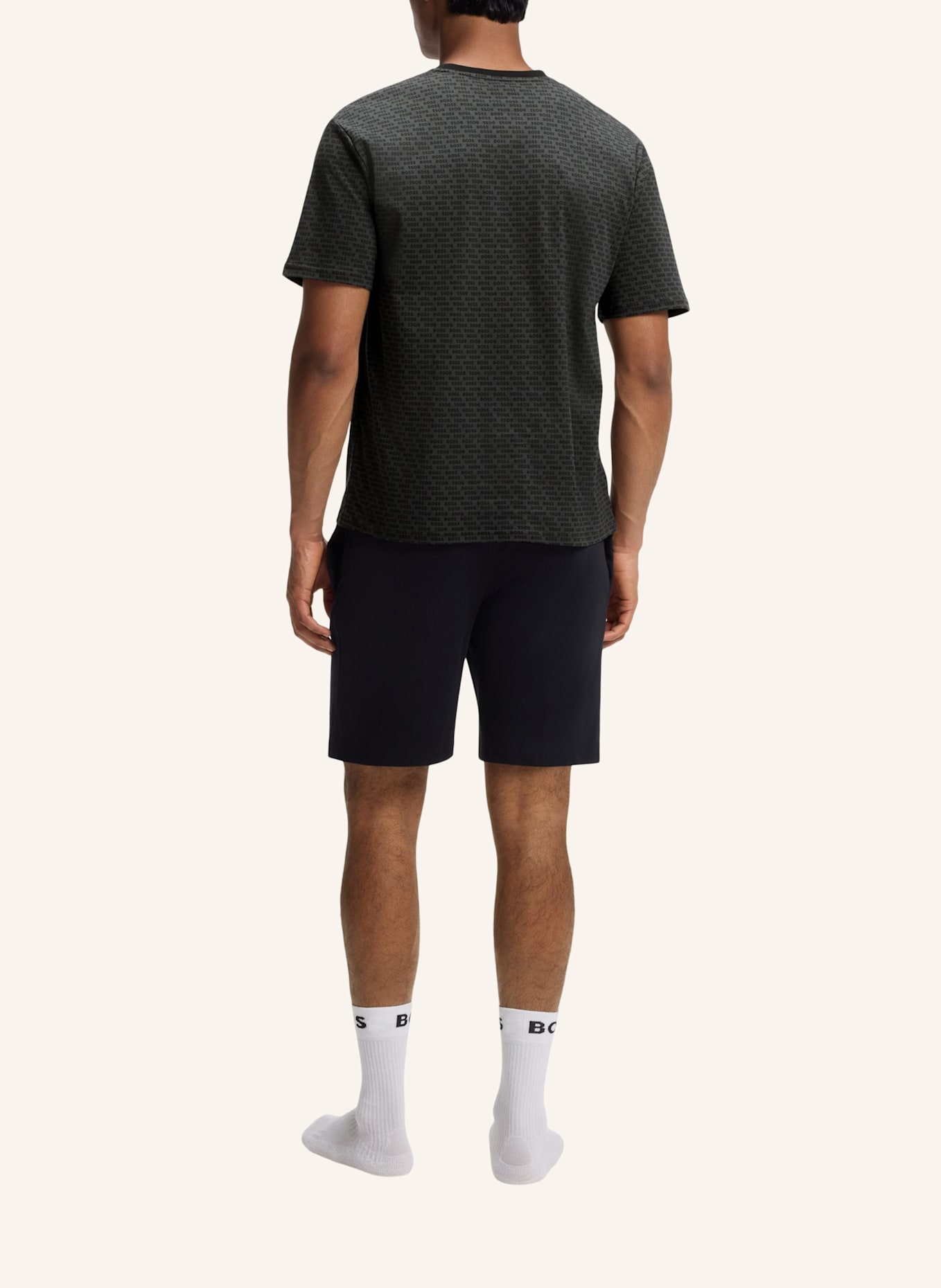BOSS Pyjama-Set RELAX SHORT SET Regular Fit