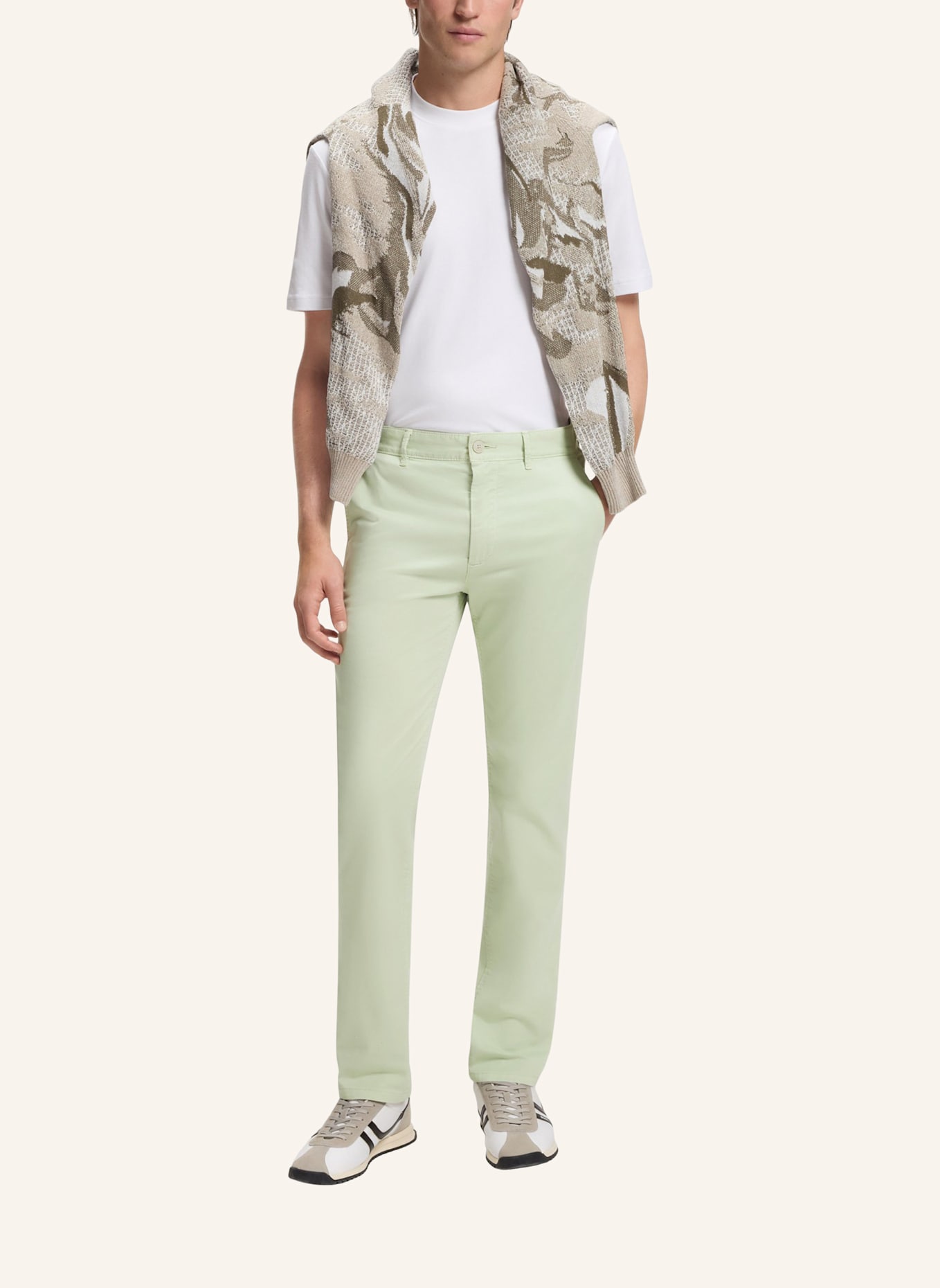 BOSS Chino CHINO Slim Fit: GRÜN