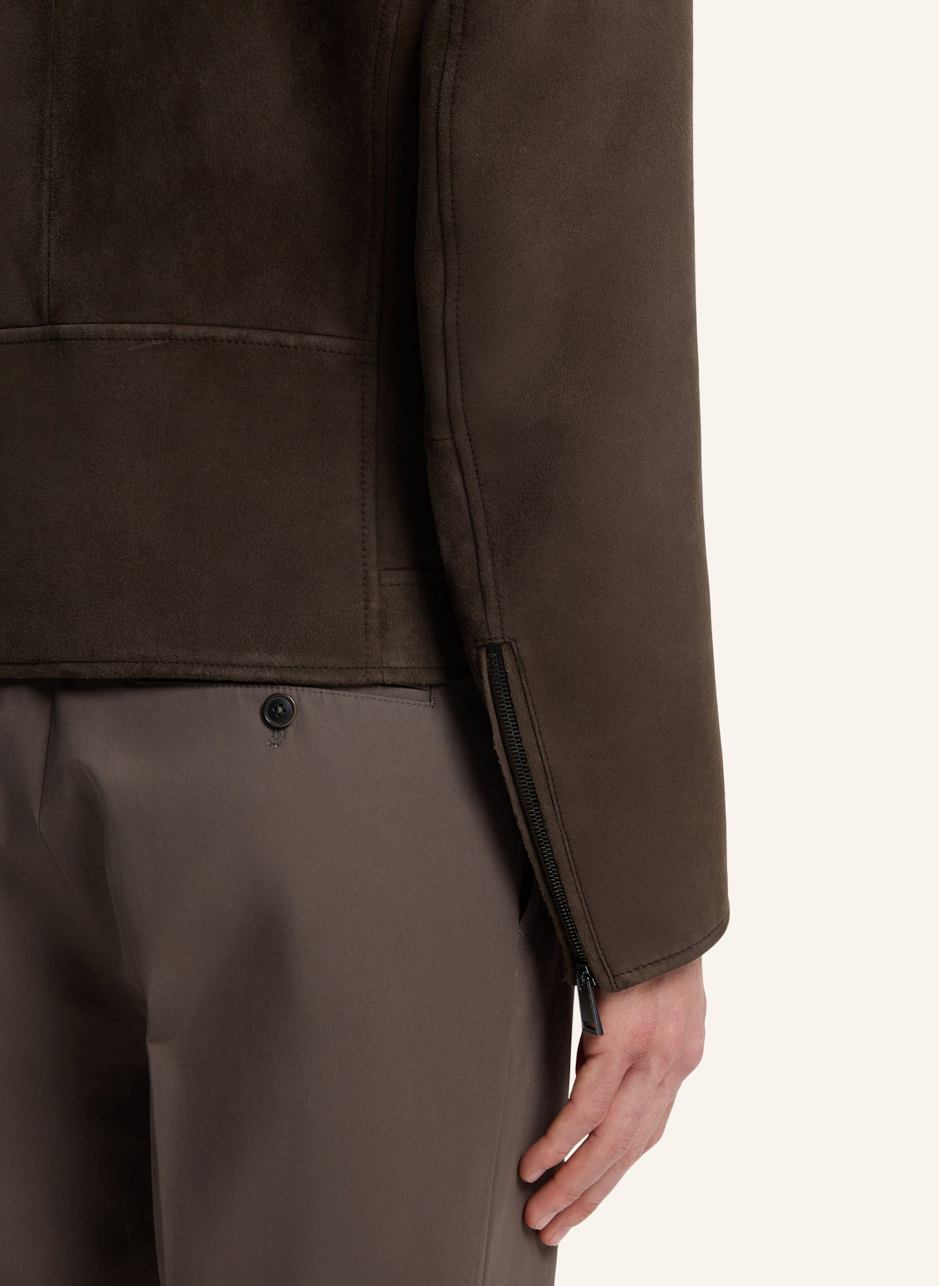 BOSS Lederjacke L-MIKER1