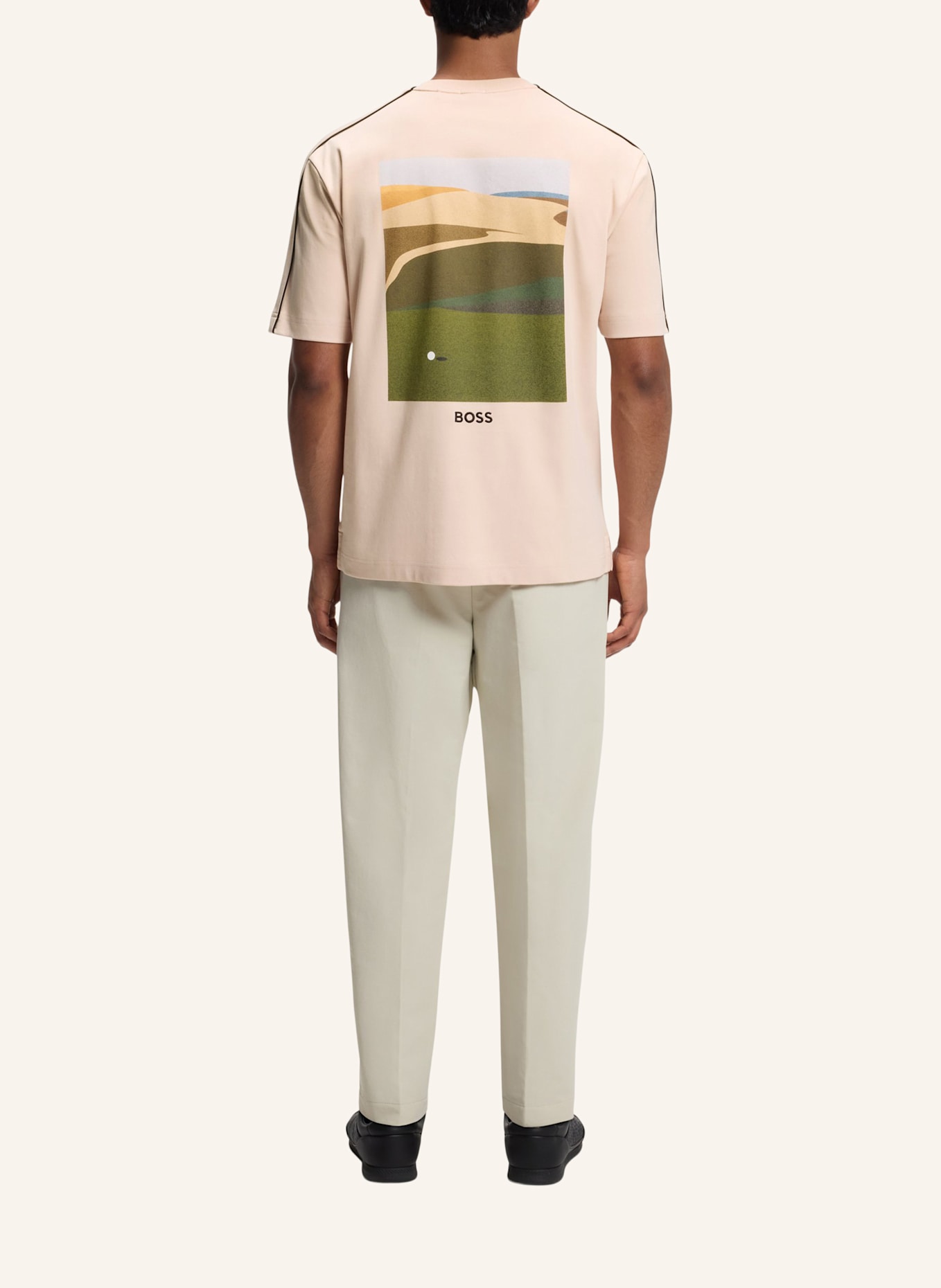 BOSS T-Shirt TS_THE_OPEN-26 Regular Fit