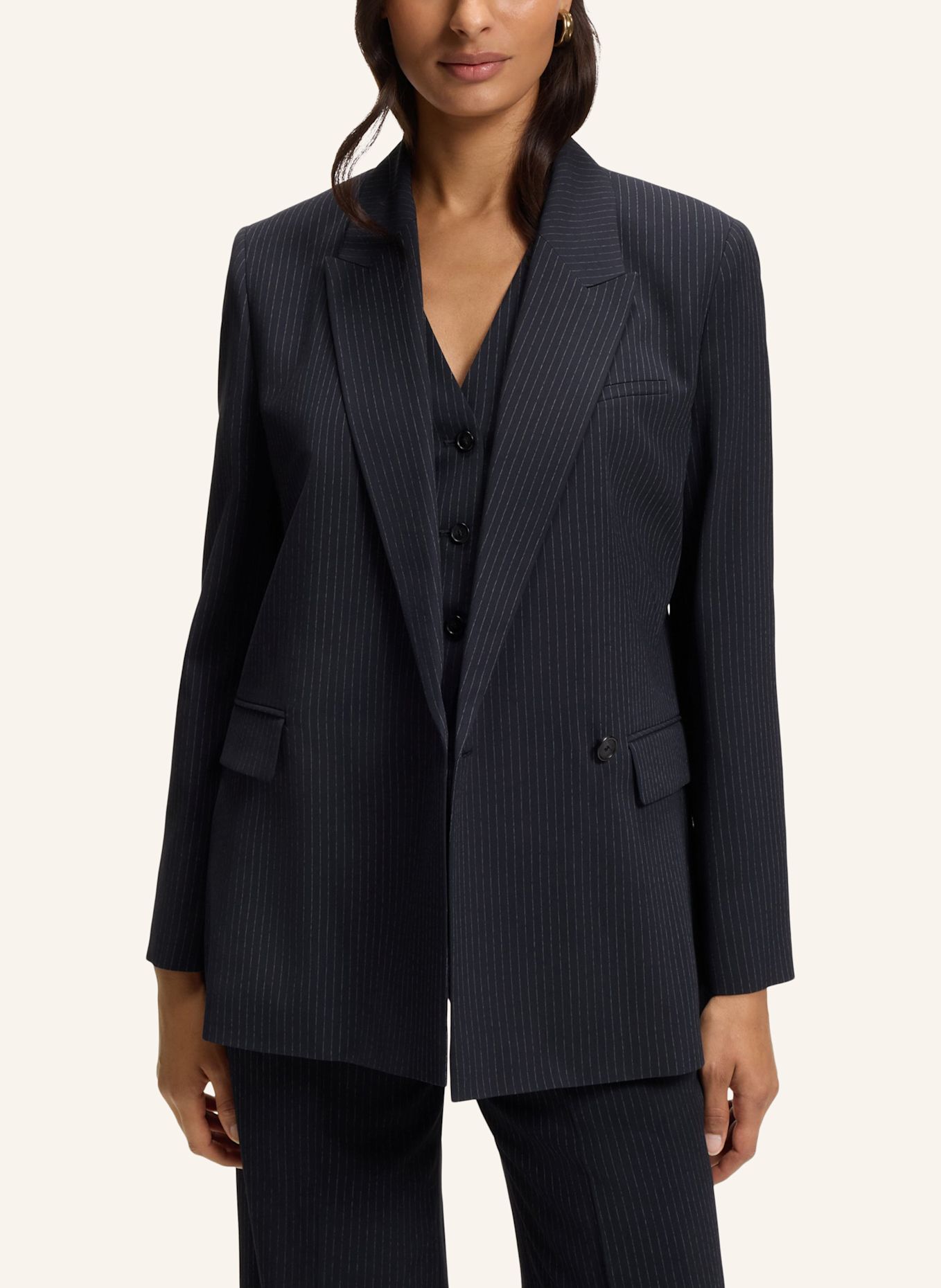 BOSS Blazer JANKA-DB2 Relaxed Fit: WEISS