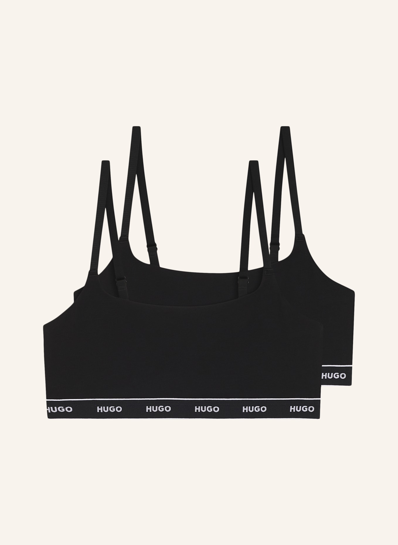 HUGO Bh TWIN BRALETTE DESIGN: WEISS