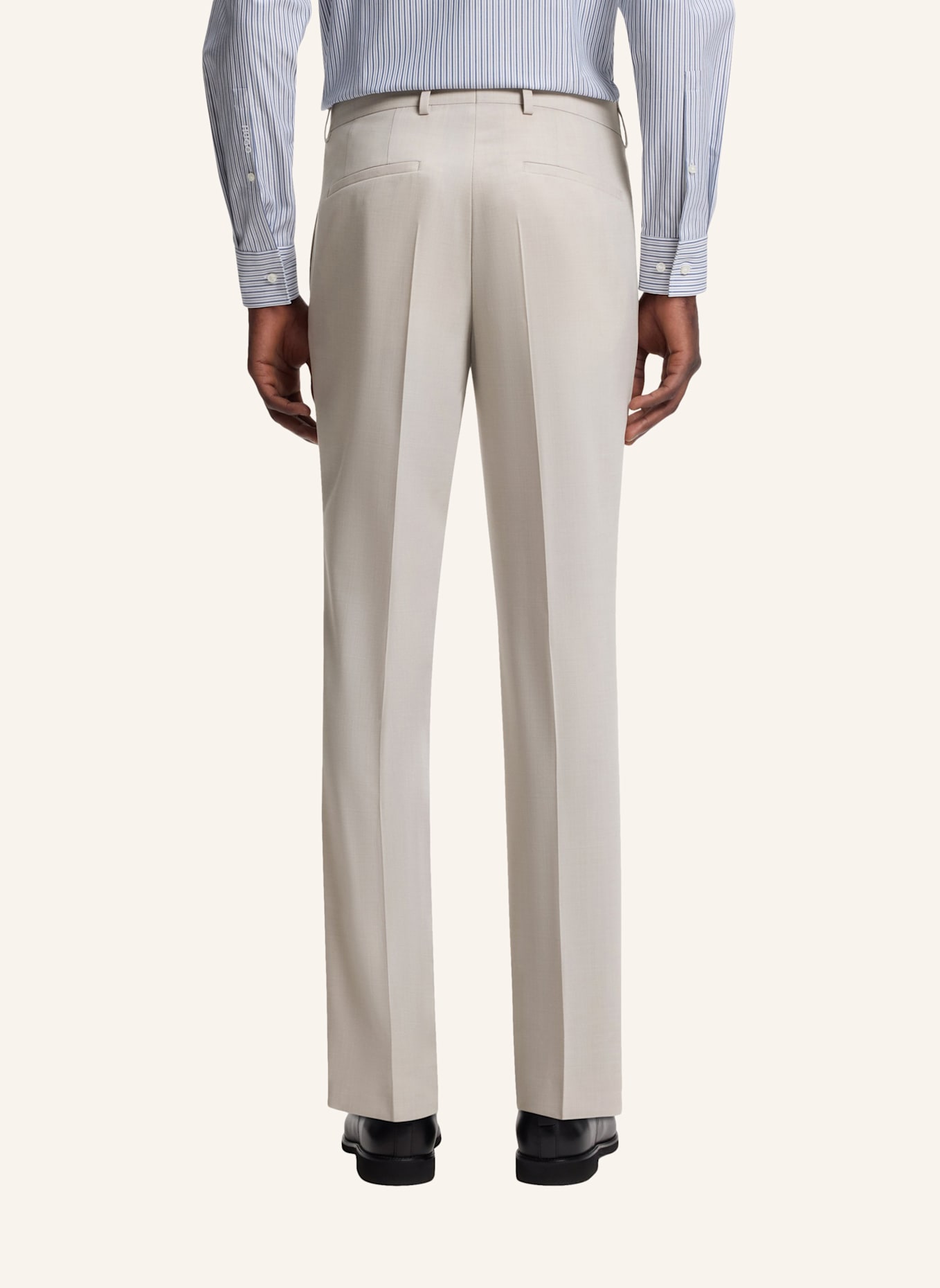 HUGO Suit HENRY-GETLIN253X Slim Fit: HELLGRAU