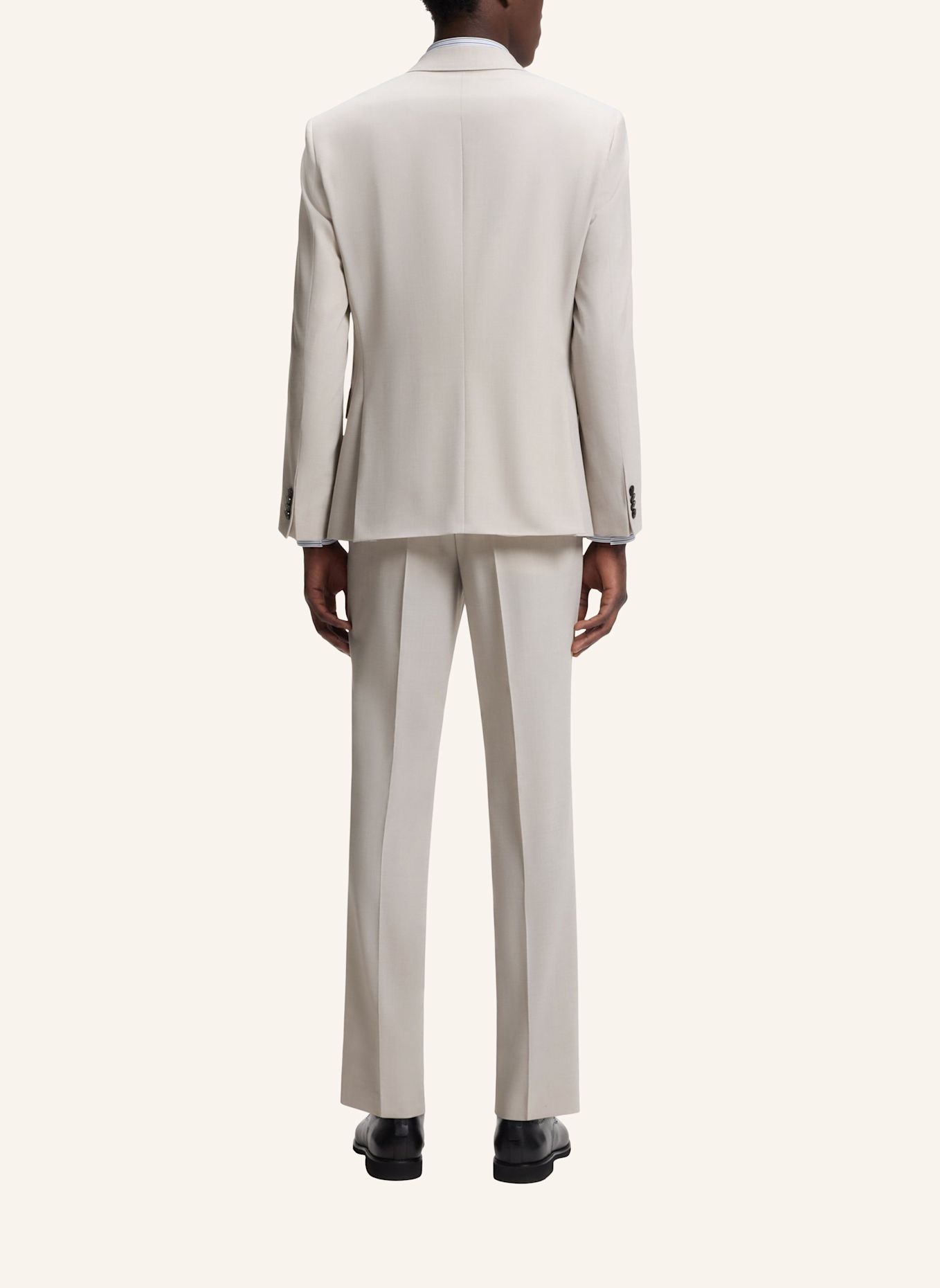 HUGO Anzug HENRY-GETLIN253X Slim Fit: HELLGRAU