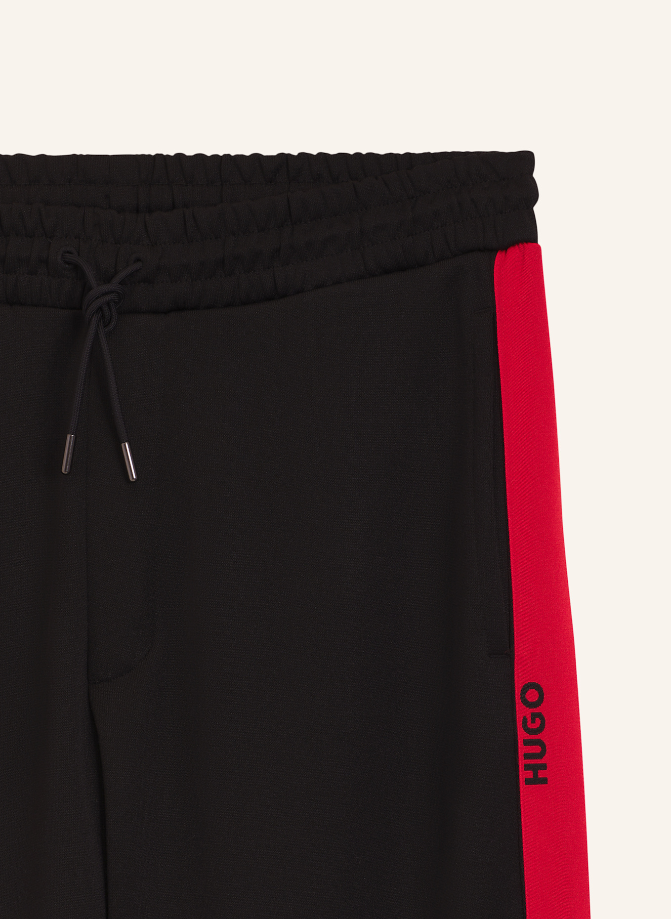 HUGO Casual Hose DOLOS Relaxed Fit: SCHWARZ