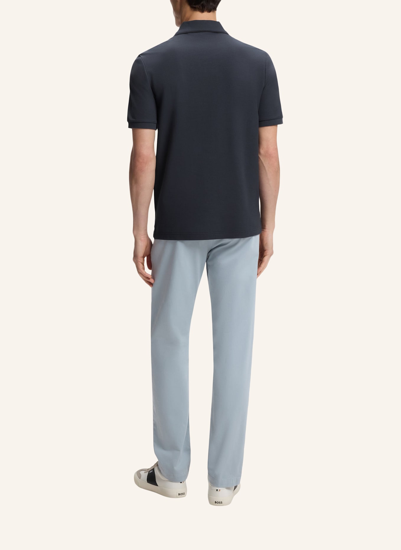 BOSS Poloshirt PHOENIX Regular Fit: DUNKELBLAU