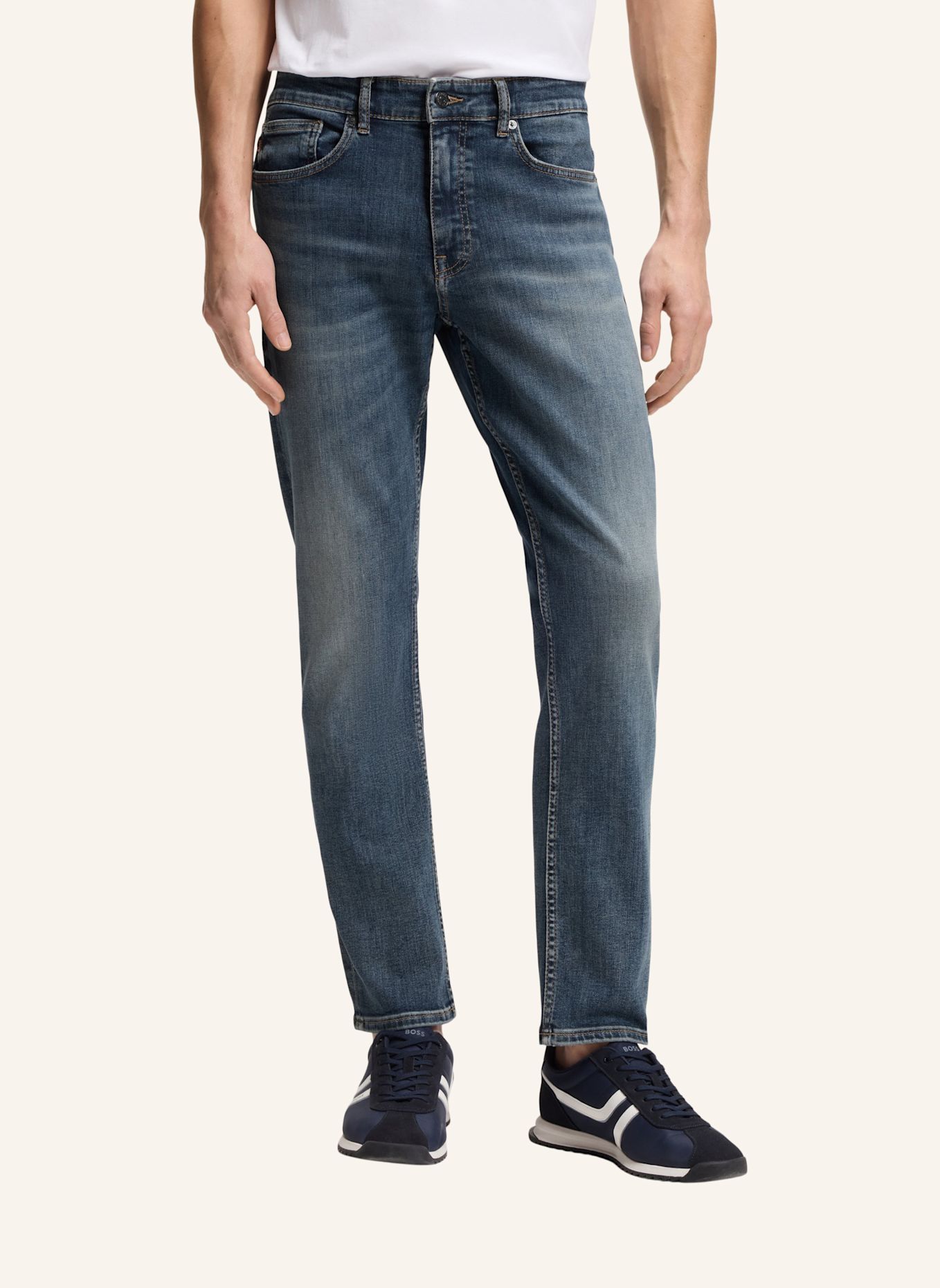BOSS Jeans DELAWARE BO Slim Fit: BLAU