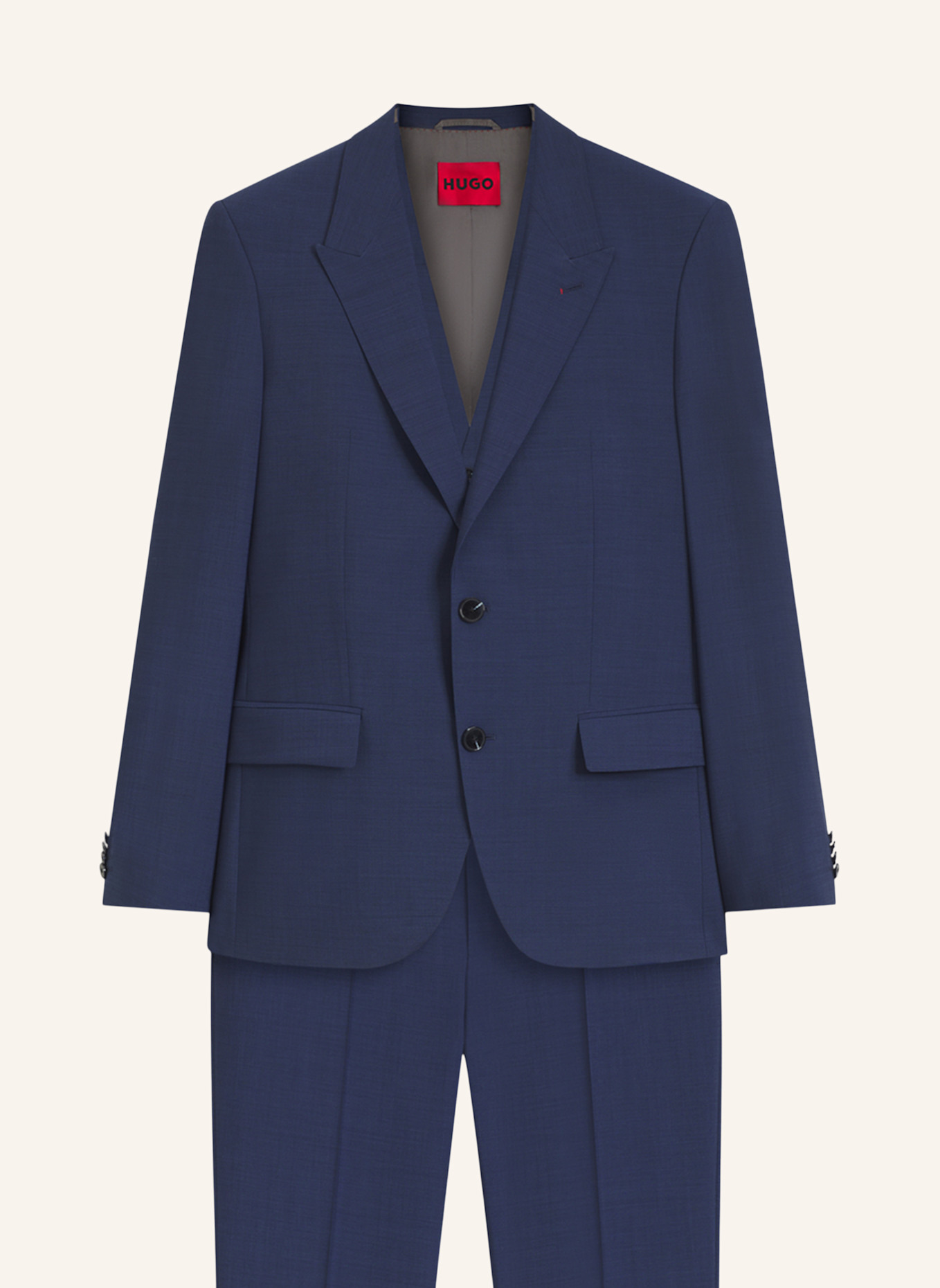 HUGO Business Anzug HENRY/GETLIN242V2X Slim Fit: BLAU
