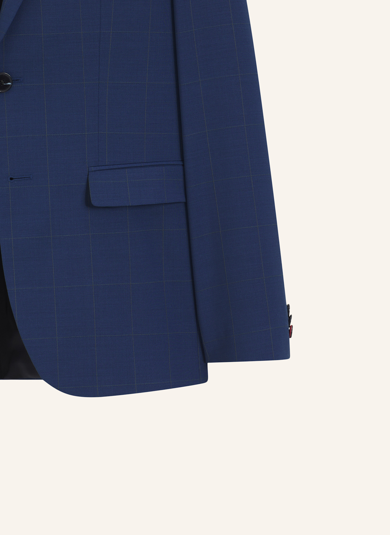 HUGO Business Anzug ARTI-HESTEN253X Extra-Slim Fit: BLAU