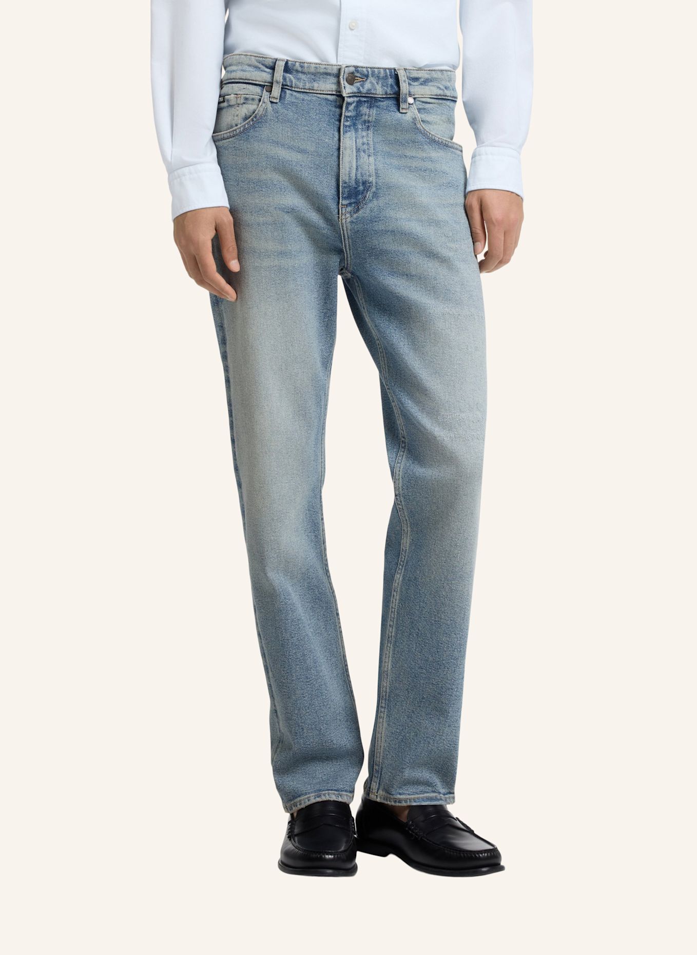 BOSS Jeans C-OGDEN Straight Fit: BLAU