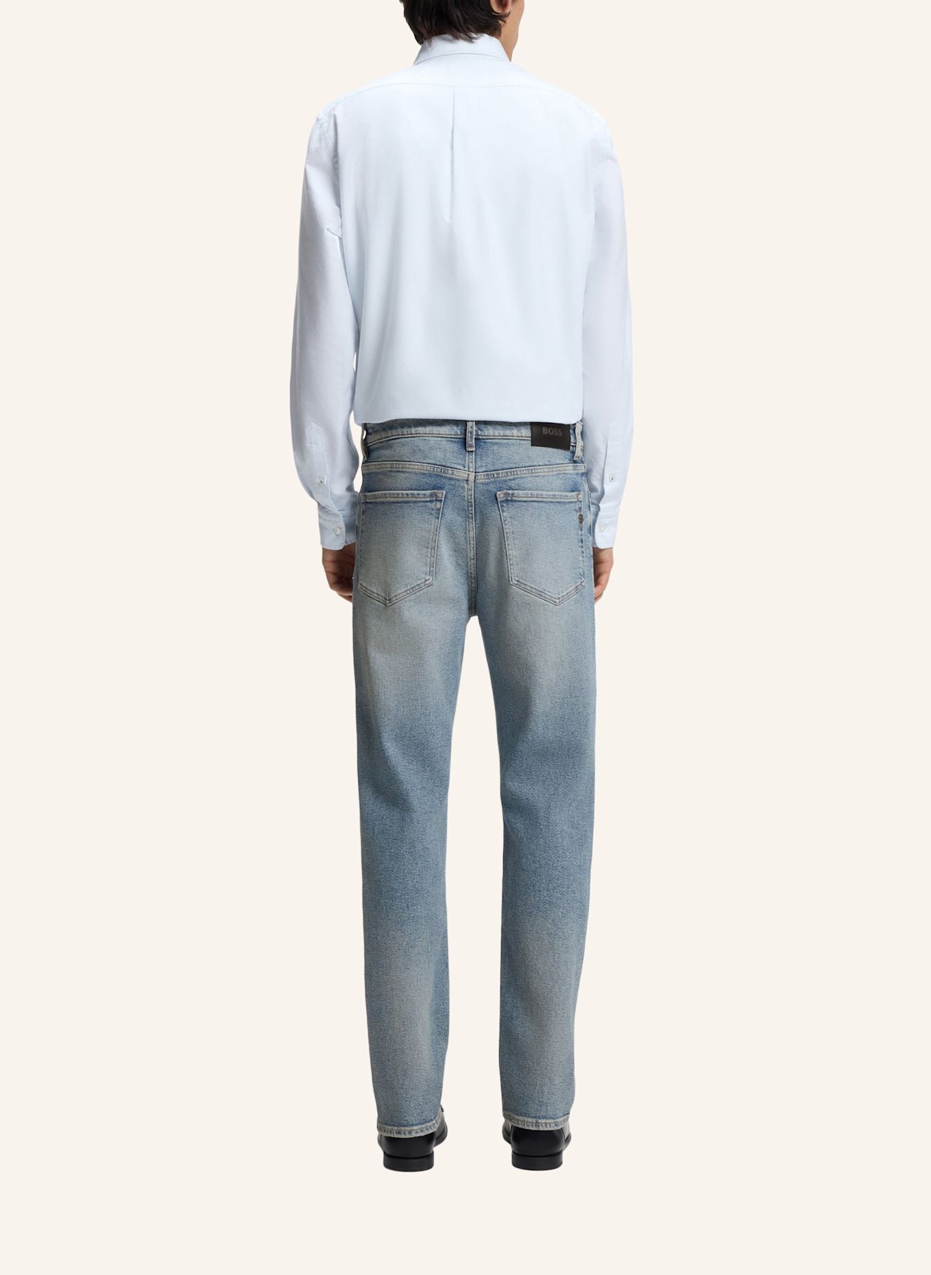 BOSS Jeans C-OGDEN Straight Fit: BLAU