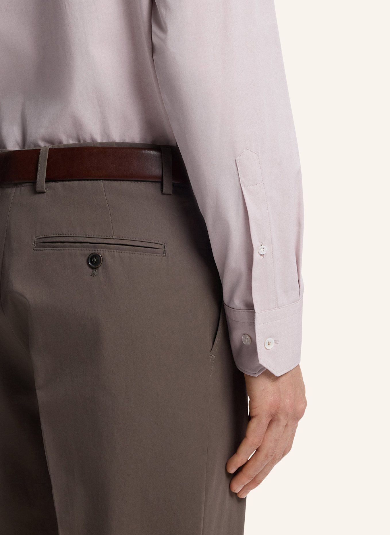 BOSS Business Hemd L-JOSH-HBD-C1-263 Regular Fit: BRAUN