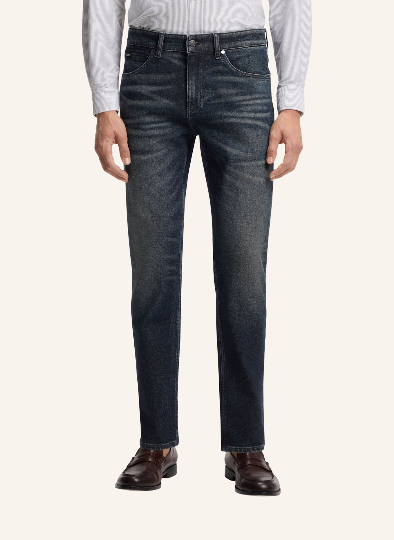 BOSS Jeans C-RE.MAINE Regular Fit: DUNKELBLAU