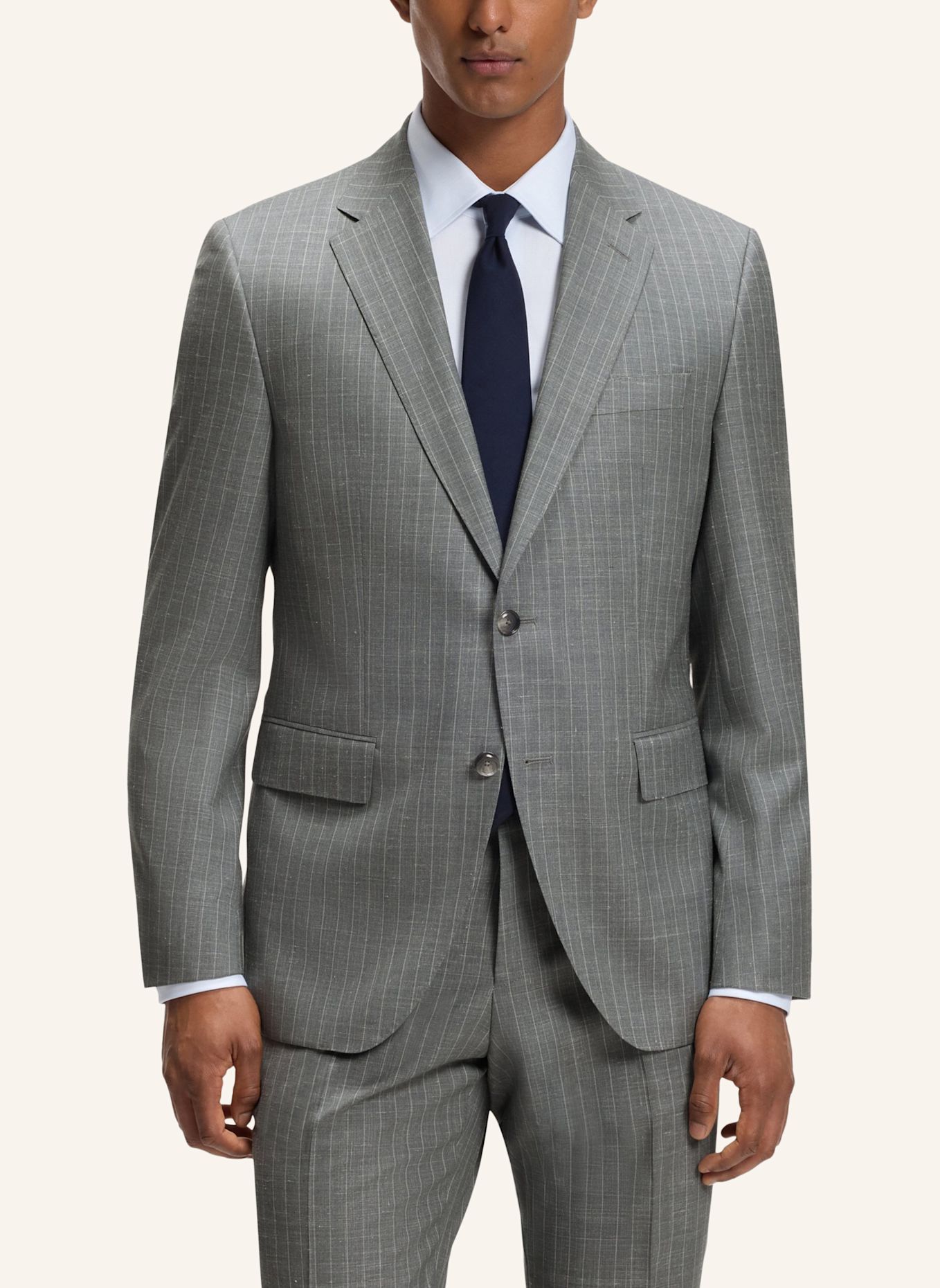 BOSS Anzug H-JECKSON-2PCSB1-263 Regular Fit: GRAU