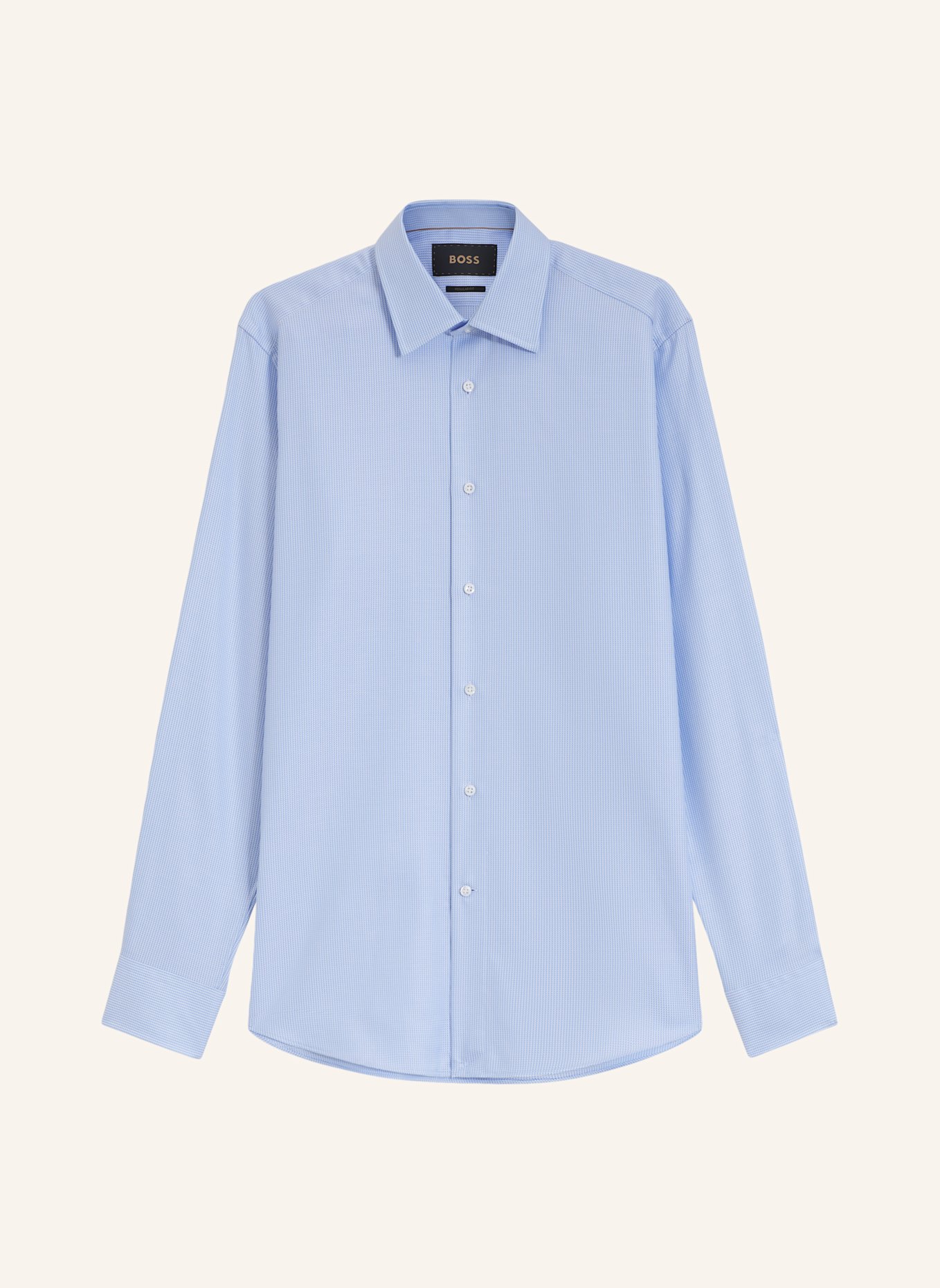 BOSS Business Hemd L-JOSH-KENT-C1-243 Regular Fit: HELLBLAU