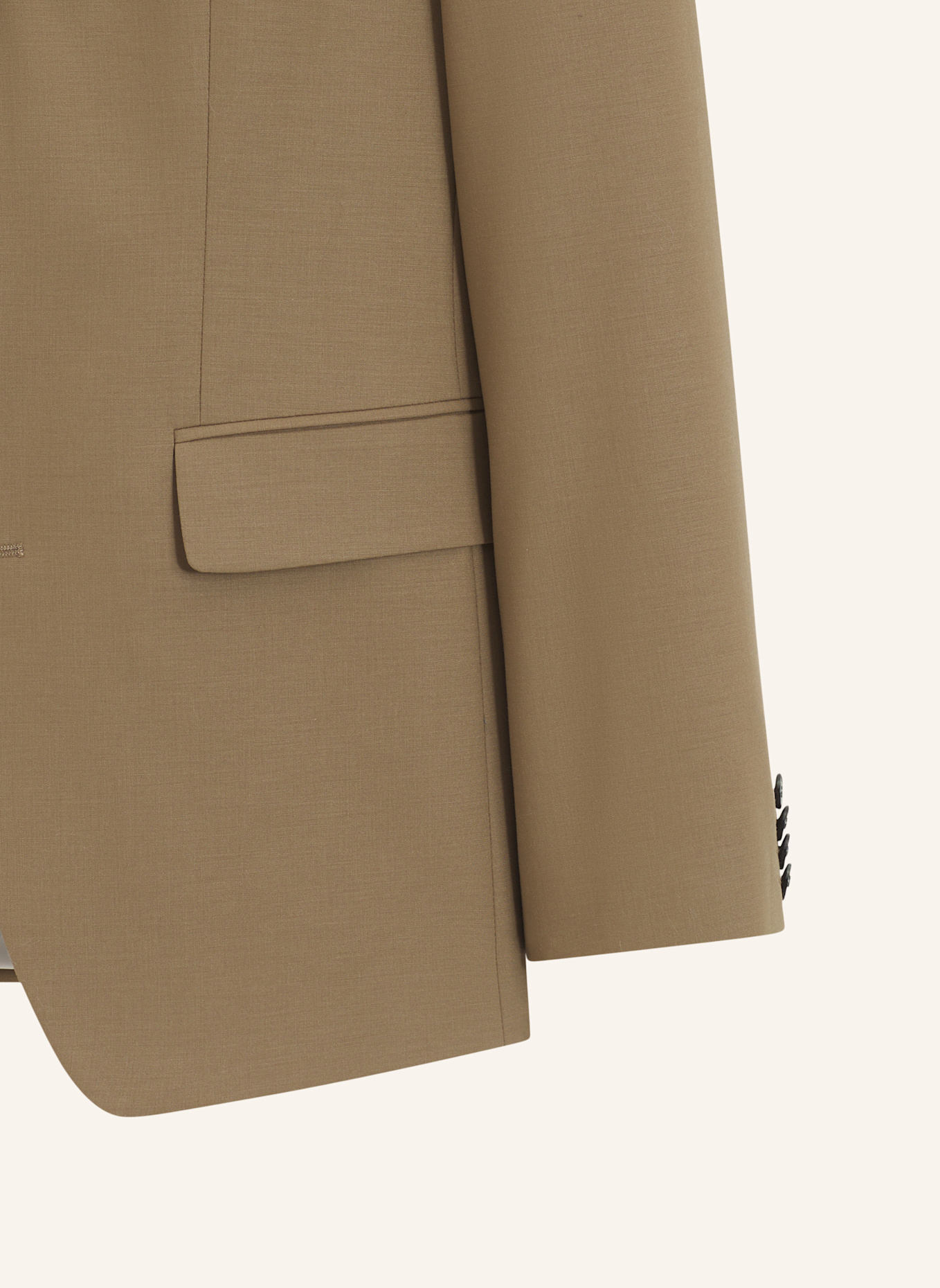 HUGO Business Anzug HENRY-GETLIN253X Slim Fit: BEIGE