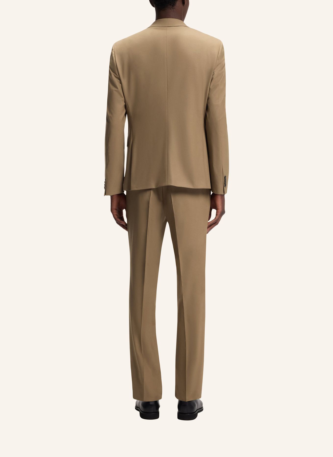 HUGO Anzug HENRY-GETLIN253X Slim Fit: BEIGE