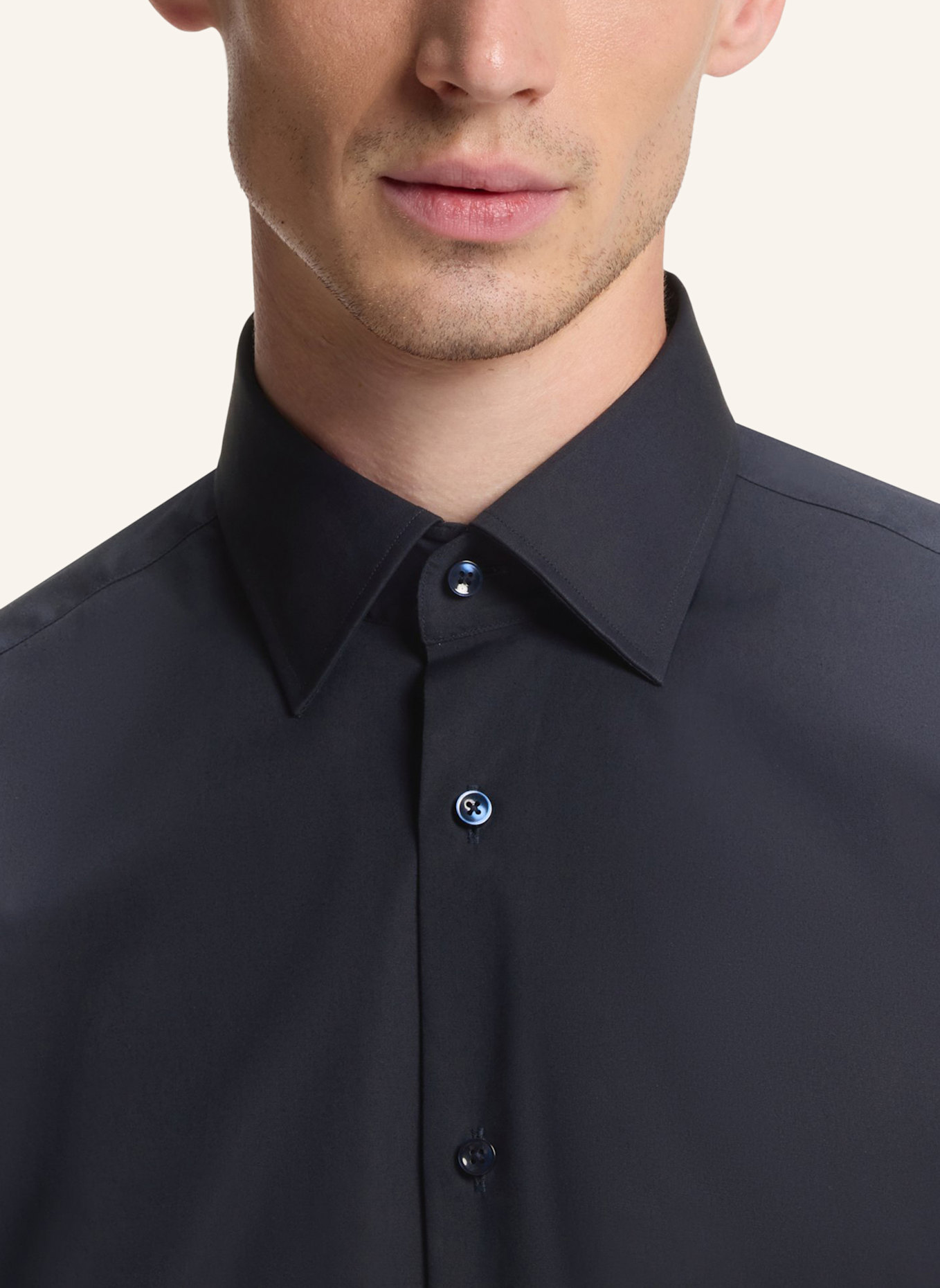 BOSS Business Hemd H-JOE-K-C3-263 Regular Fit: DUNKELBLAU