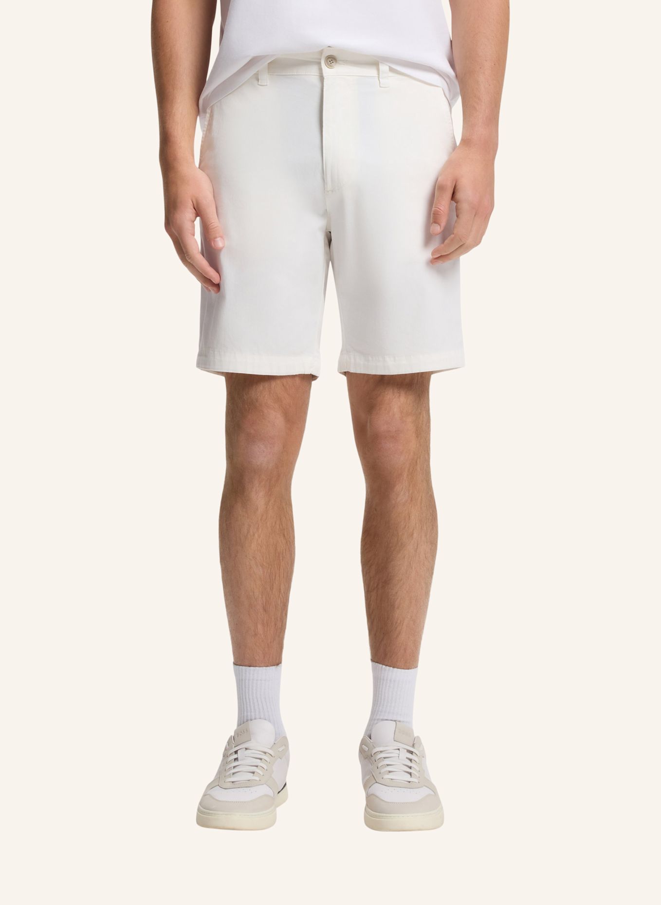 BOSS Kurze Hose CHINO_SLIM_SHORT_1: BEIGE
