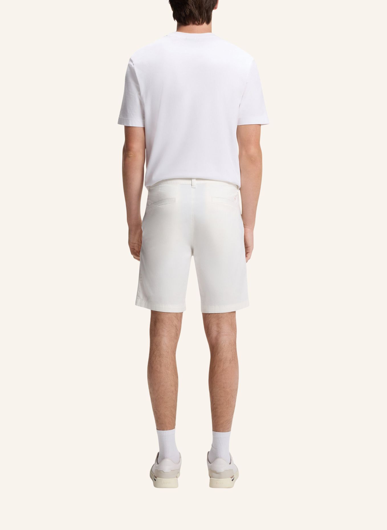 BOSS Kurze Hose CHINO_SLIM_SHORT_1: BEIGE