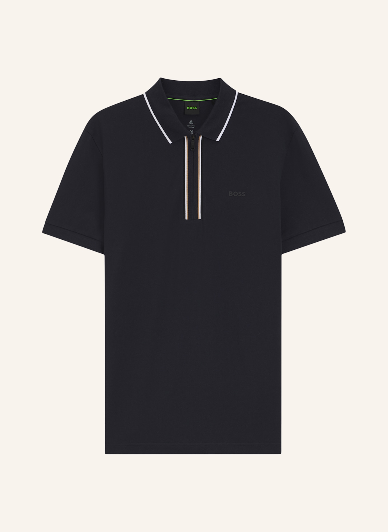 BOSS Poloshirt PHILIX GOC Slim Fit: DUNKELBLAU
