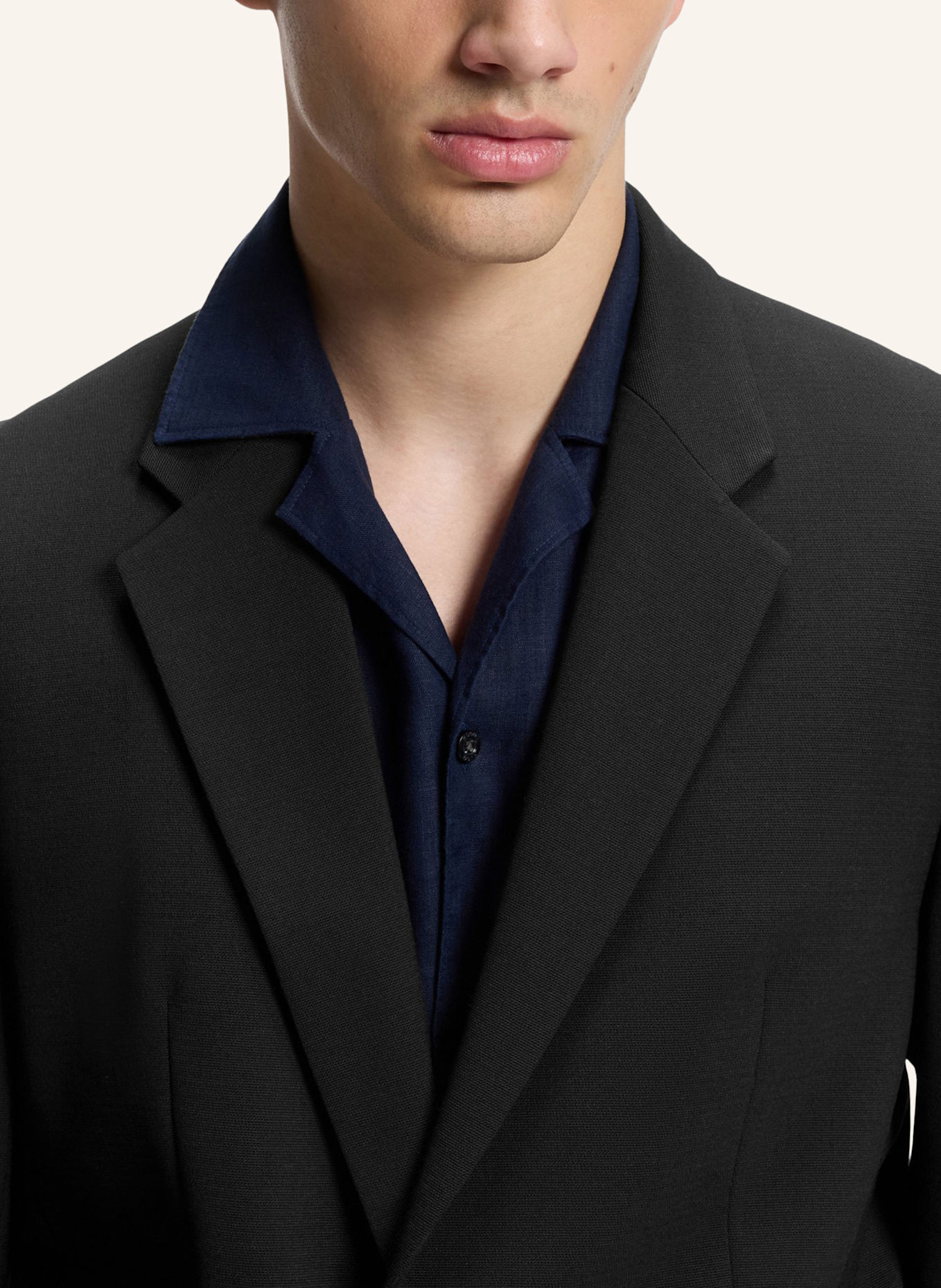 HUGO Blazer HANS263X Slim Fit: SCHWARZ
