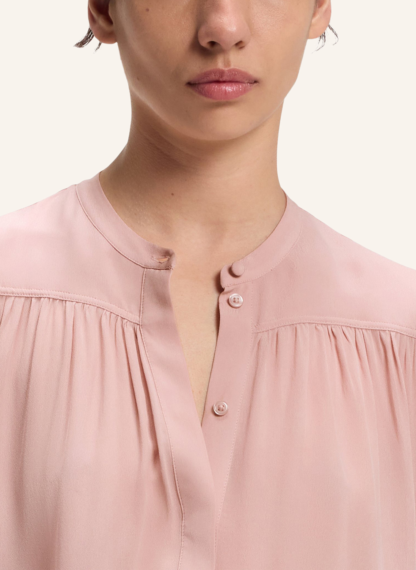 BOSS Business Bluse C_BETHENA Relaxed Fit: ROSA