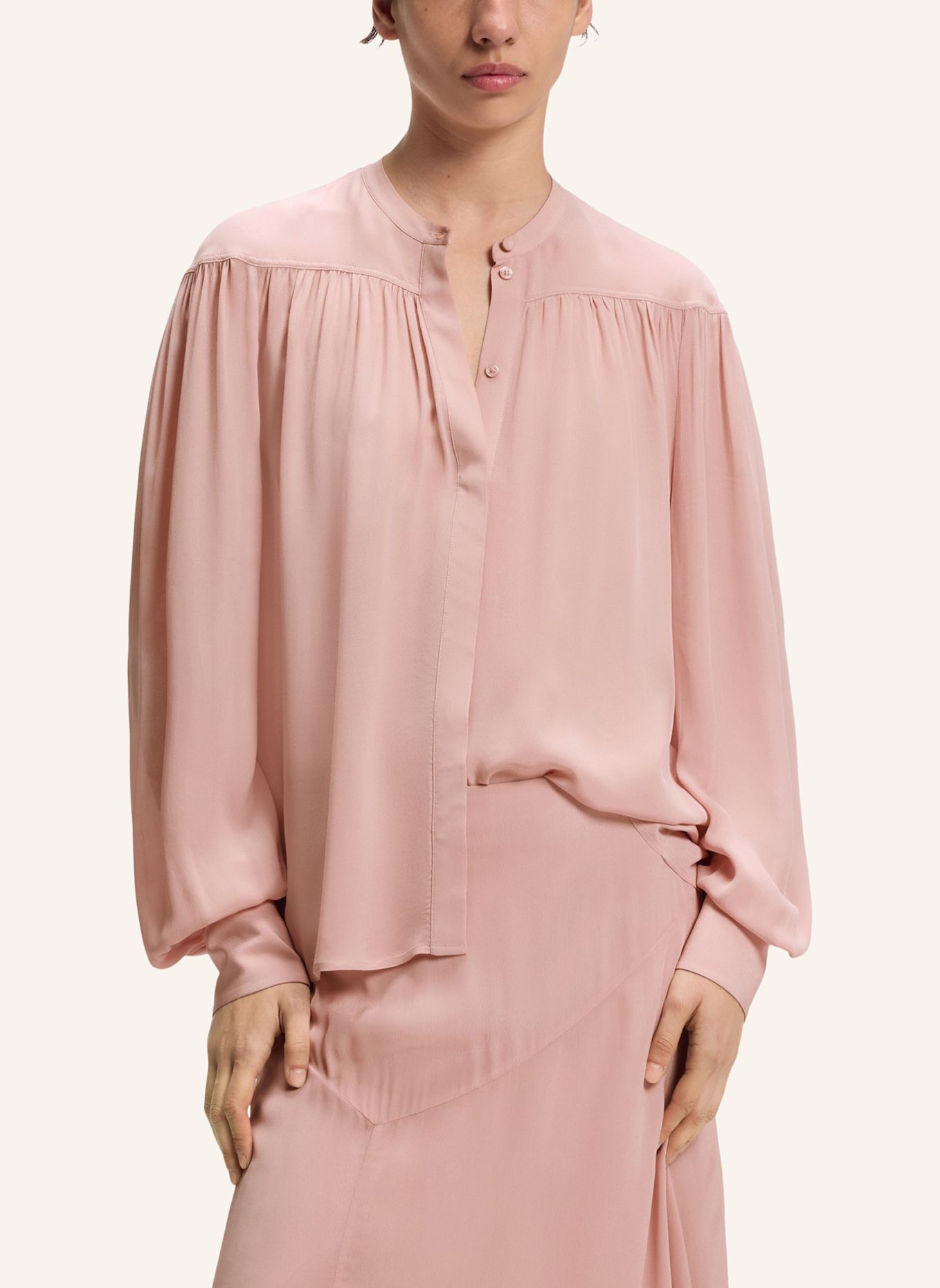 BOSS Blouse C_BETHENA Relaxed Fit: PINK
