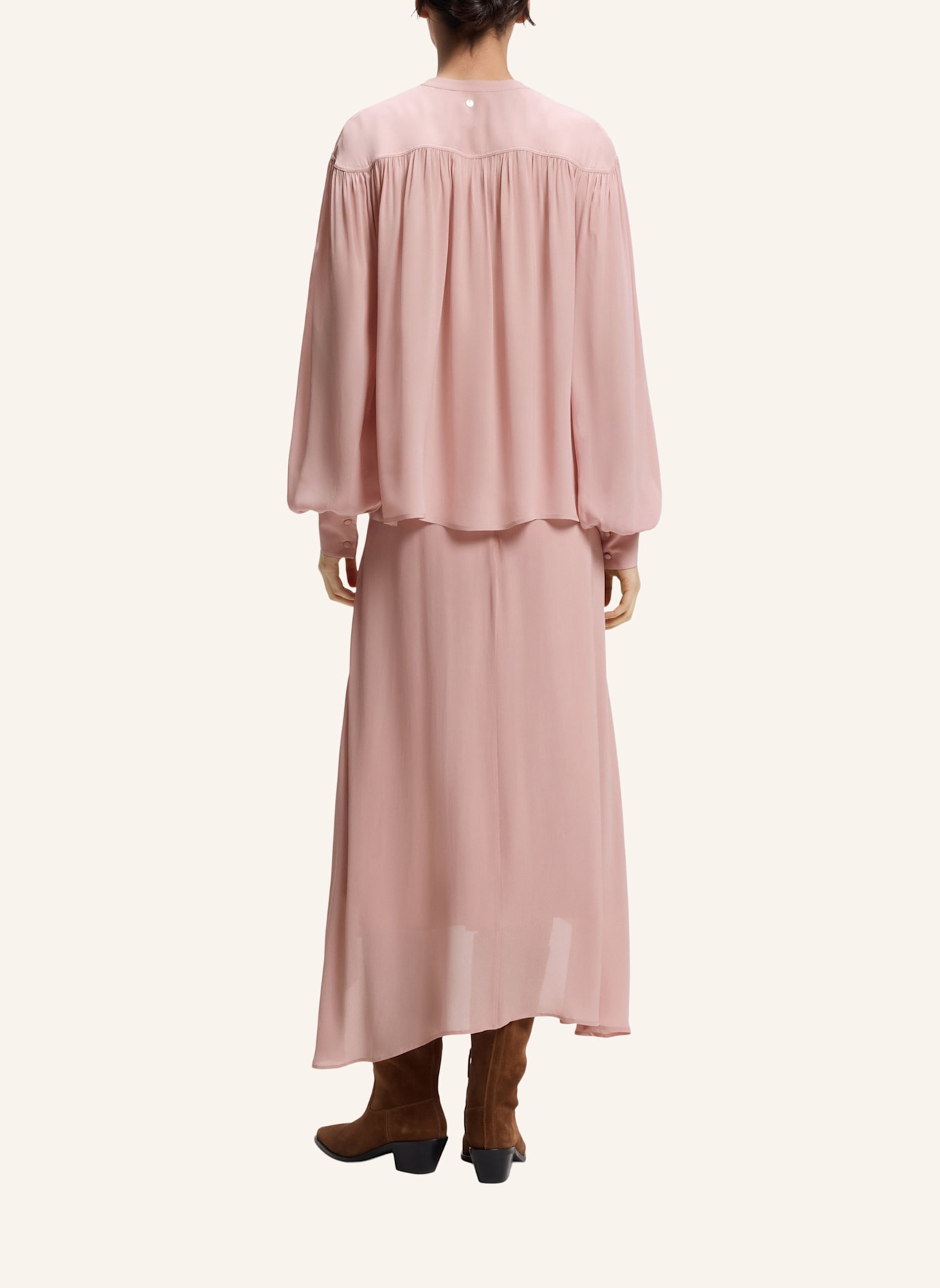 BOSS Business Bluse C_BETHENA Relaxed Fit: ROSA