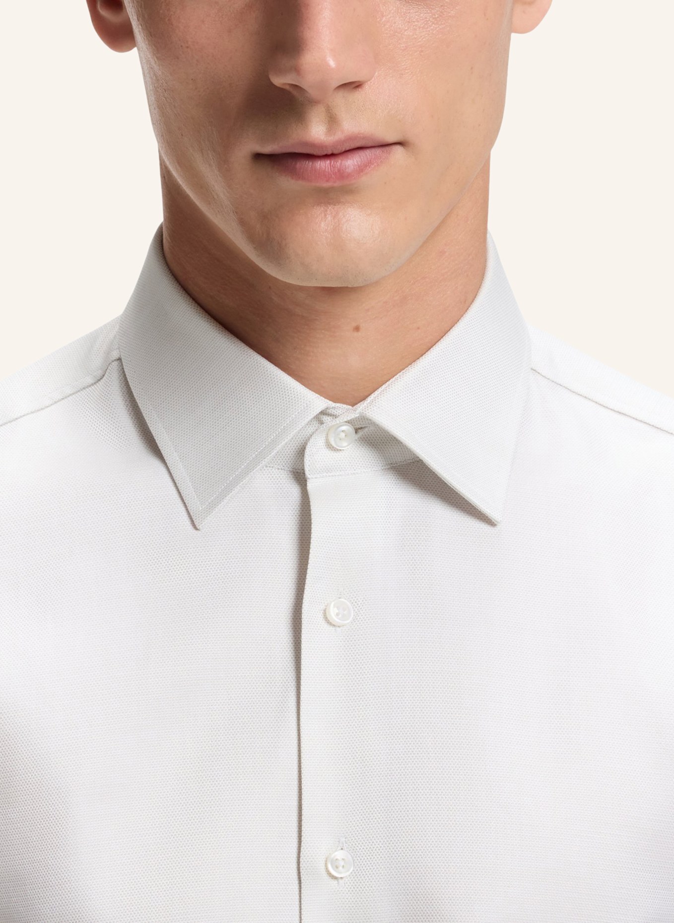 BOSS Business Hemd H-HANK-K-C1-261 Slim Fit: KHAKI
