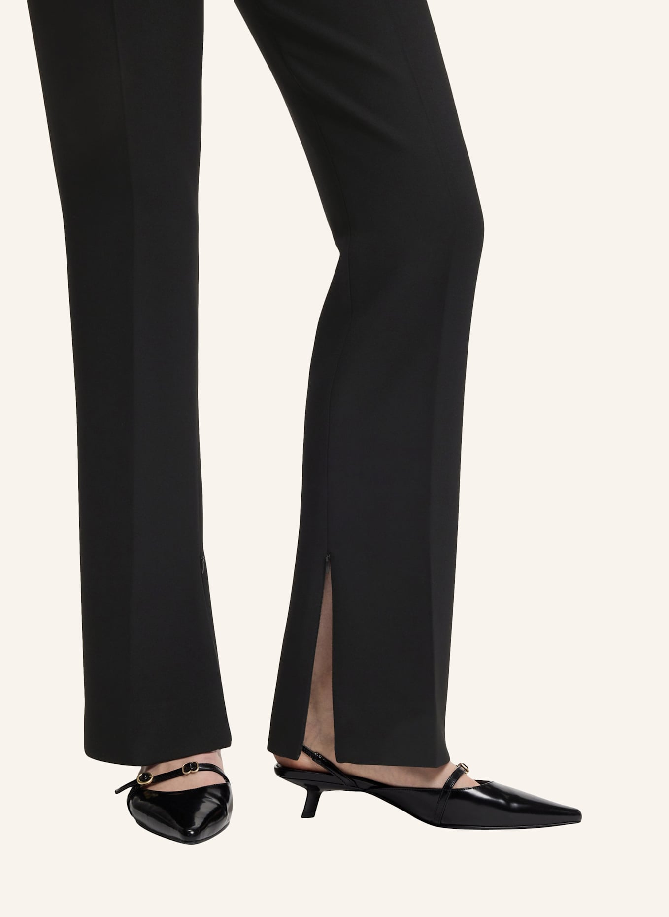 HUGO Business Hose HEDISE Slim Fit: SCHWARZ