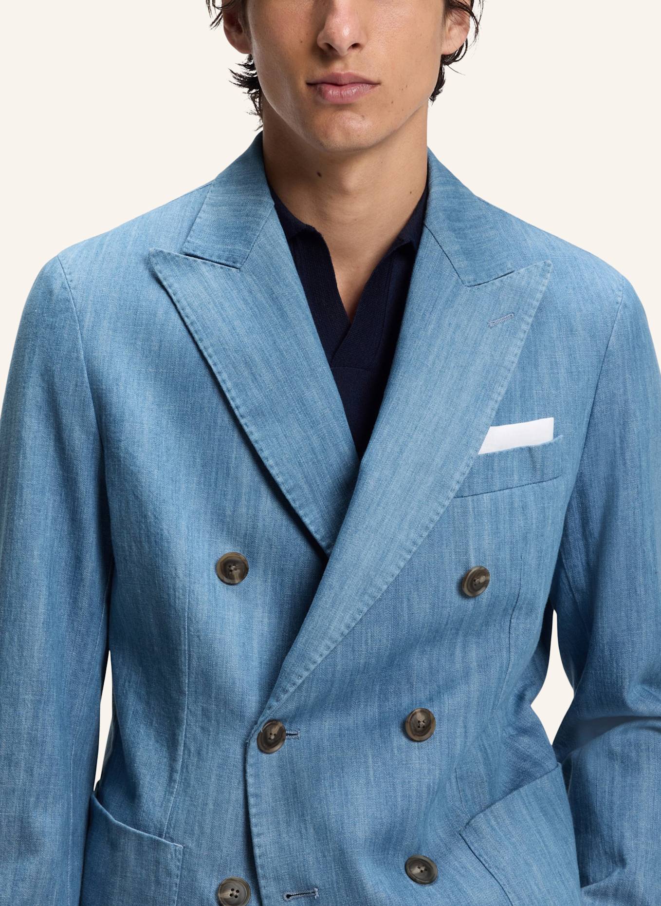 BOSS Blazer C-HANRY-DB-W-263F: HELLBLAU