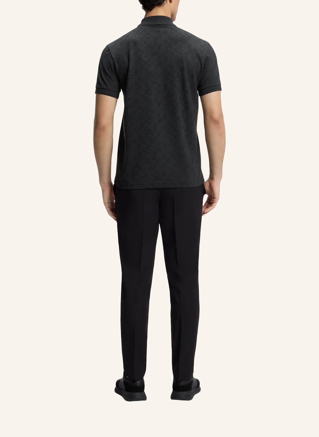 BOSS Poloshirt PL_GOC SWING AO Regular Fit: DUNKELBLAU