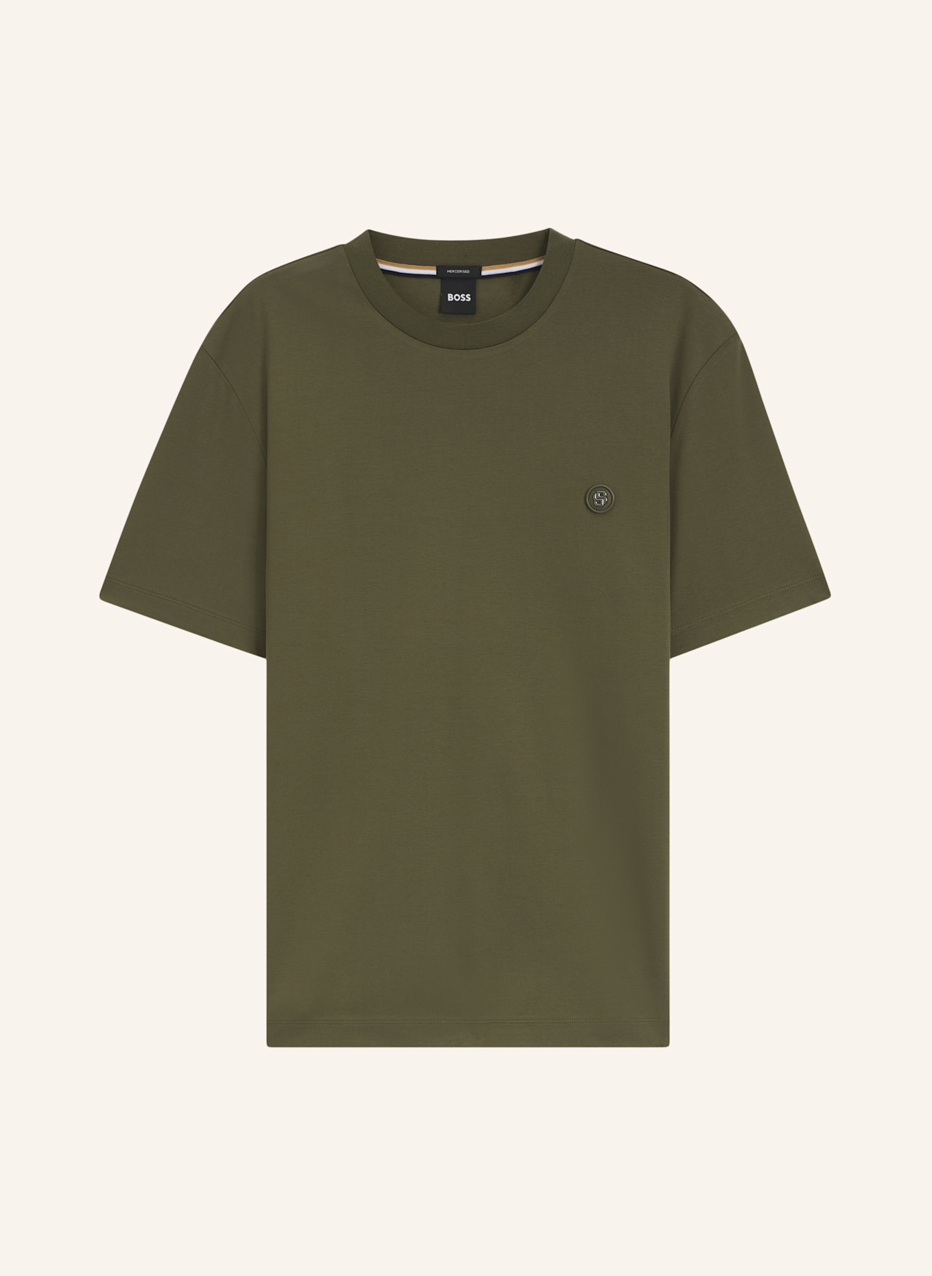 BOSS T-Shirt C-TAUT 01 Regular Fit: GRÜN