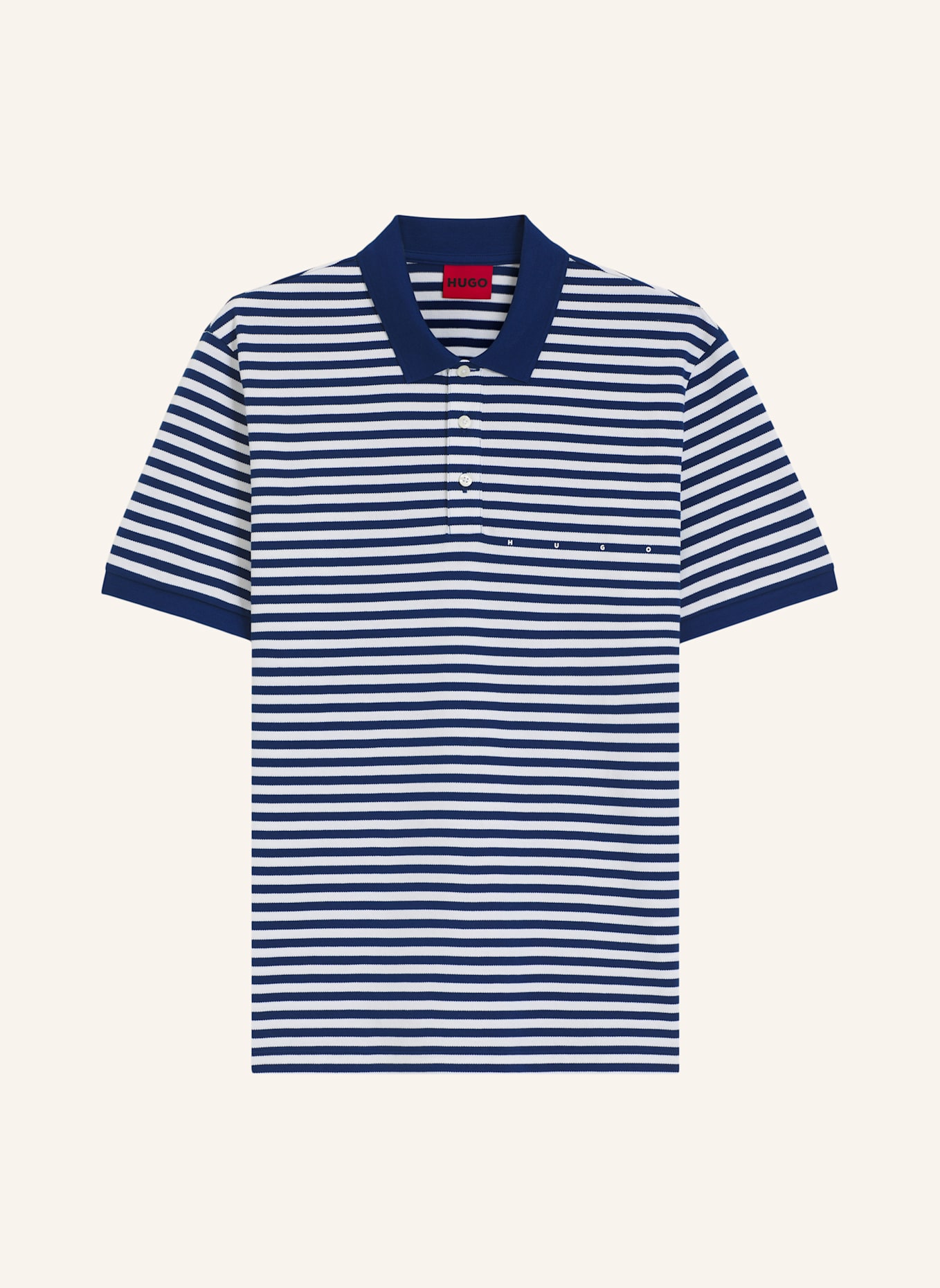 HUGO Poloshirt DEMSPOLO Regular Fit: BRAUN