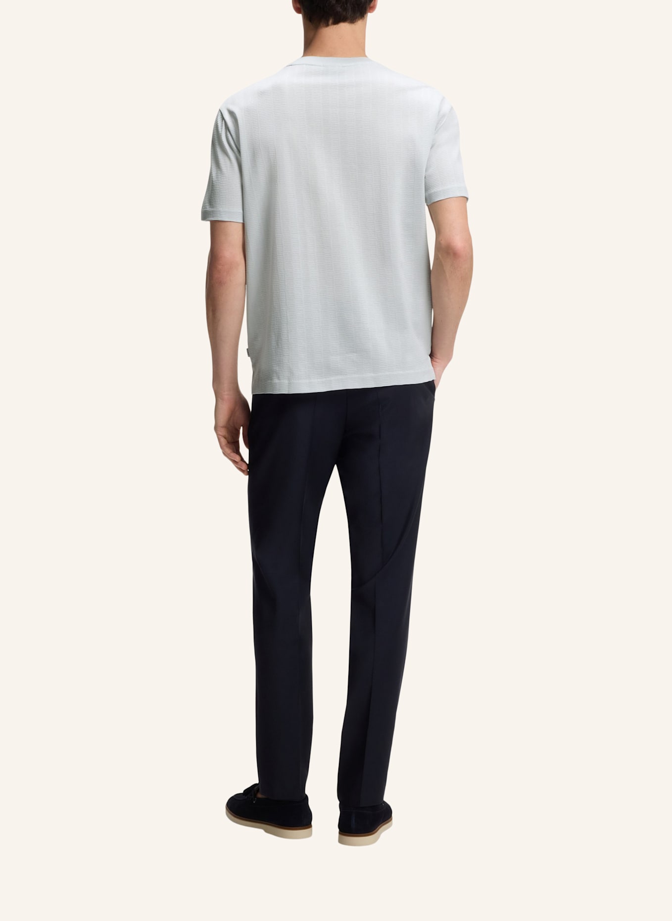 BOSS T-Shirt C-TAUT 118 Regular Fit: BLAU