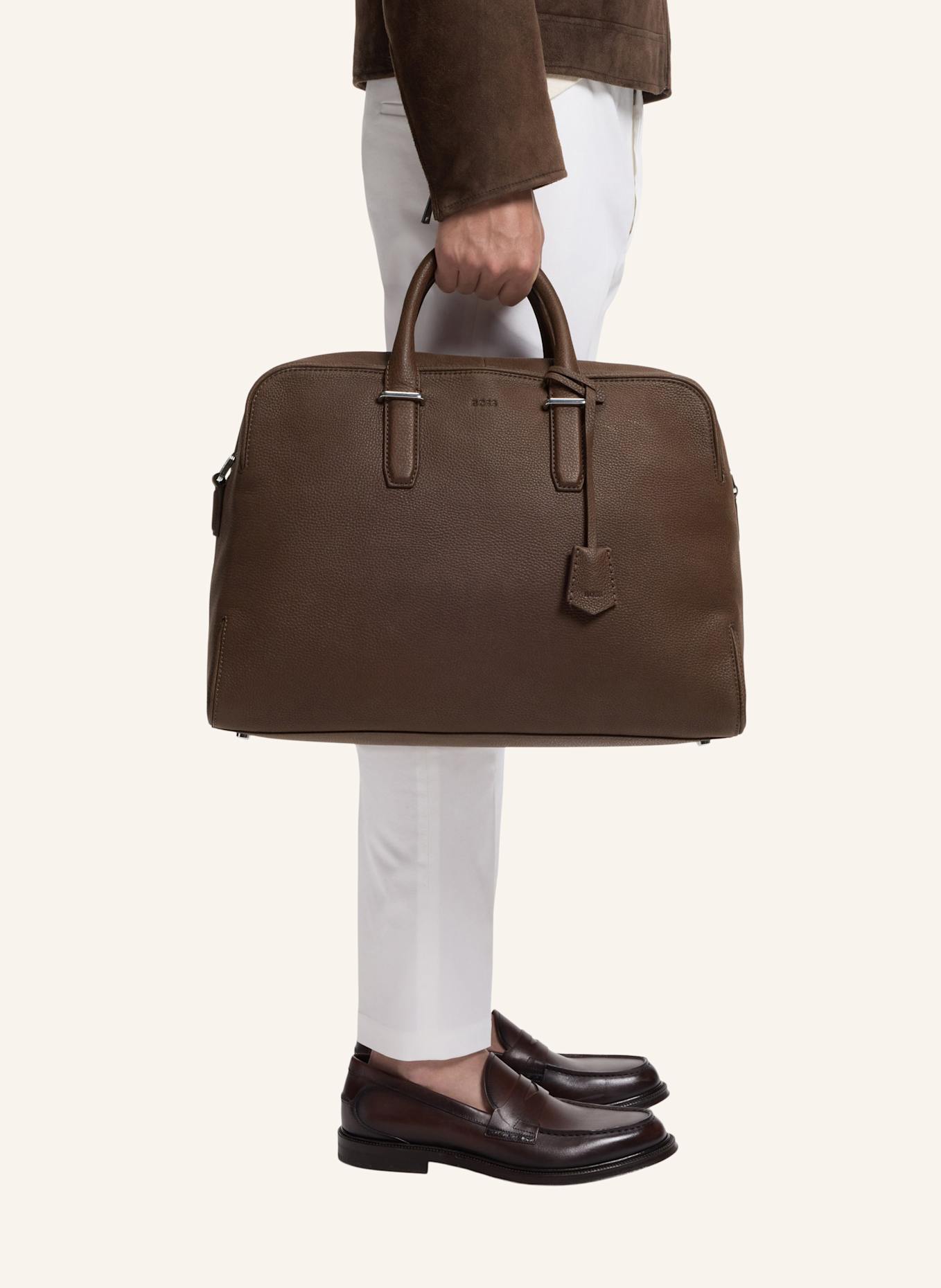 BOSS Reisetasche MADISON-B1_HOLDALL: BRAUN