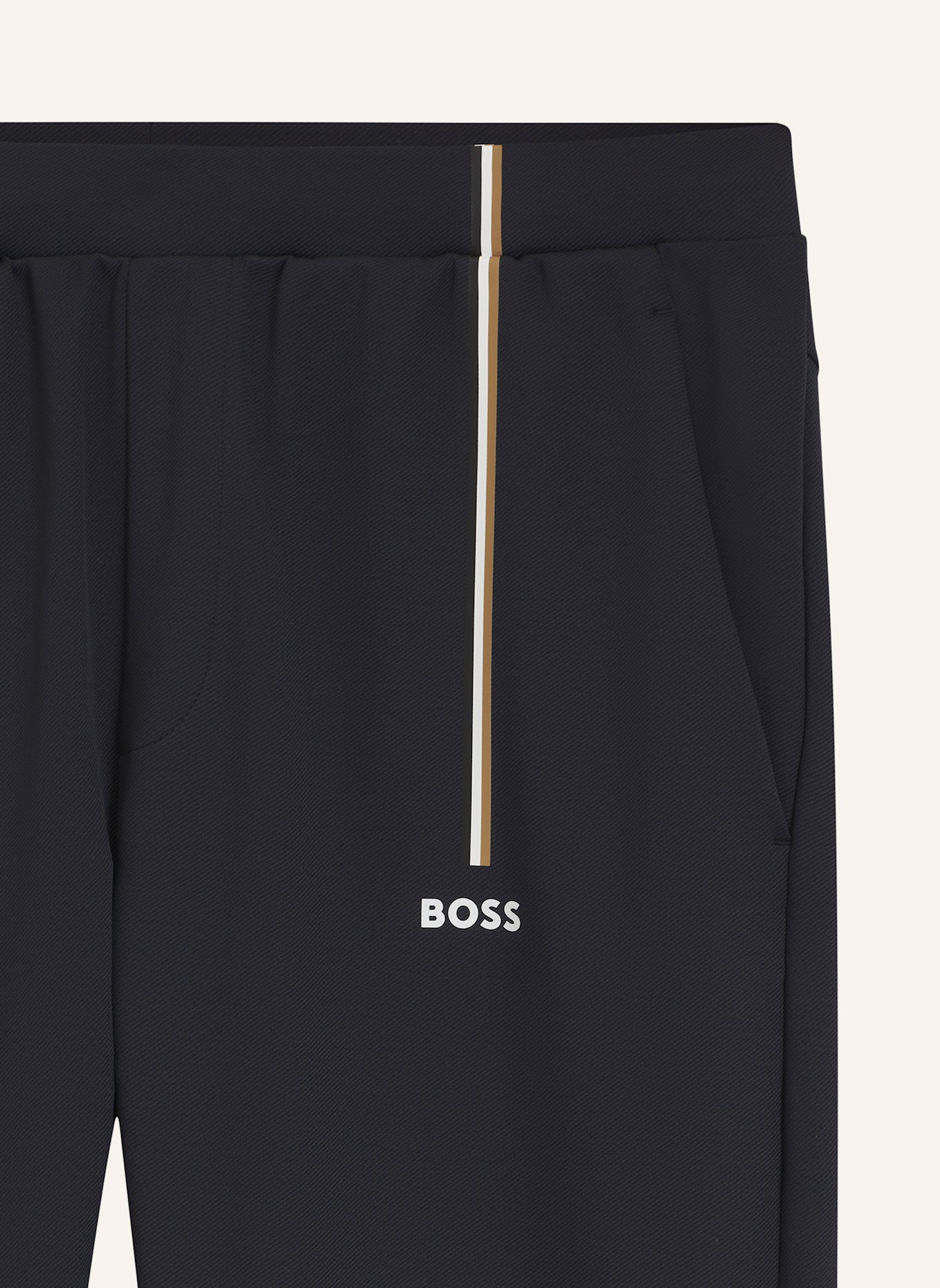 BOSS Casual Hose JT_TOC GAME Regular Fit: DUNKELBLAU
