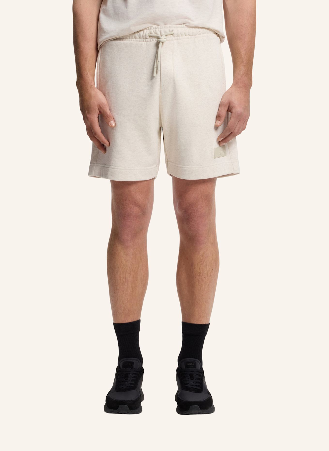 BOSS Jogginghose JT_SHORTS Relaxed Fit: WEISS