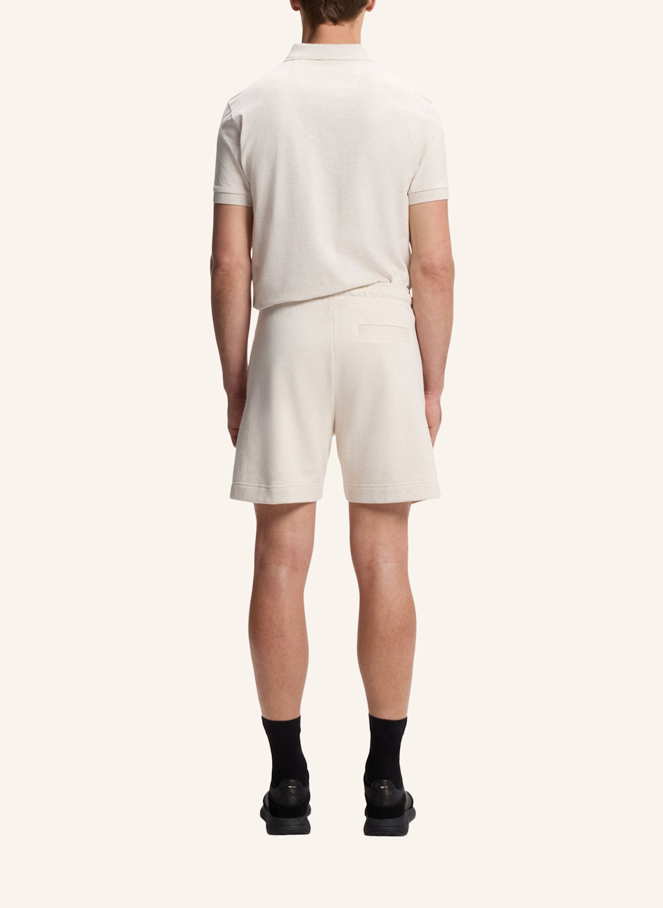 BOSS Jogginghose JT_SHORTS Relaxed Fit: WEISS