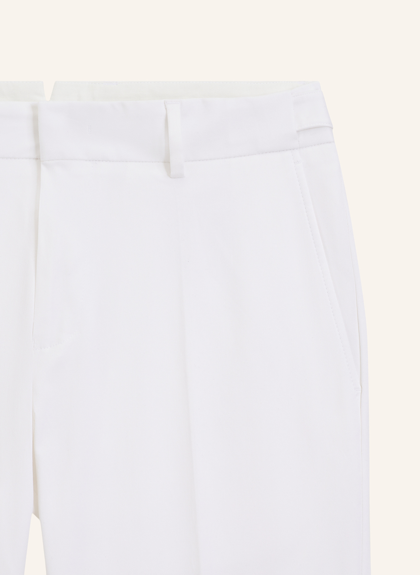 BOSS Business Hose H-GENIUS-DTL-WG-262F Slim Fit: WEISS