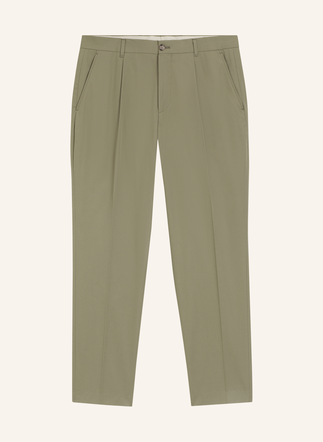 BOSS Business Hose C-PERIN-PL-263 Tapered Fit: KHAKI