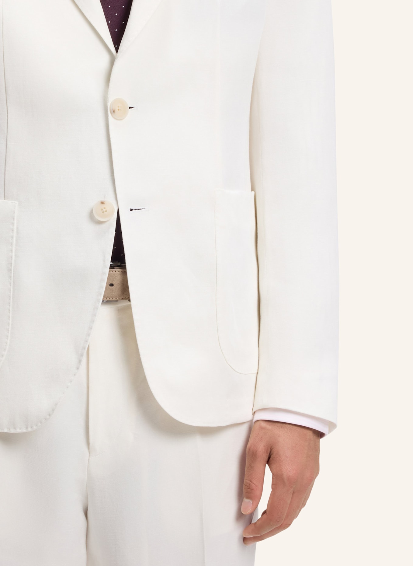 BOSS Blazer C-HANRY-263 Slim Fit: WEISS