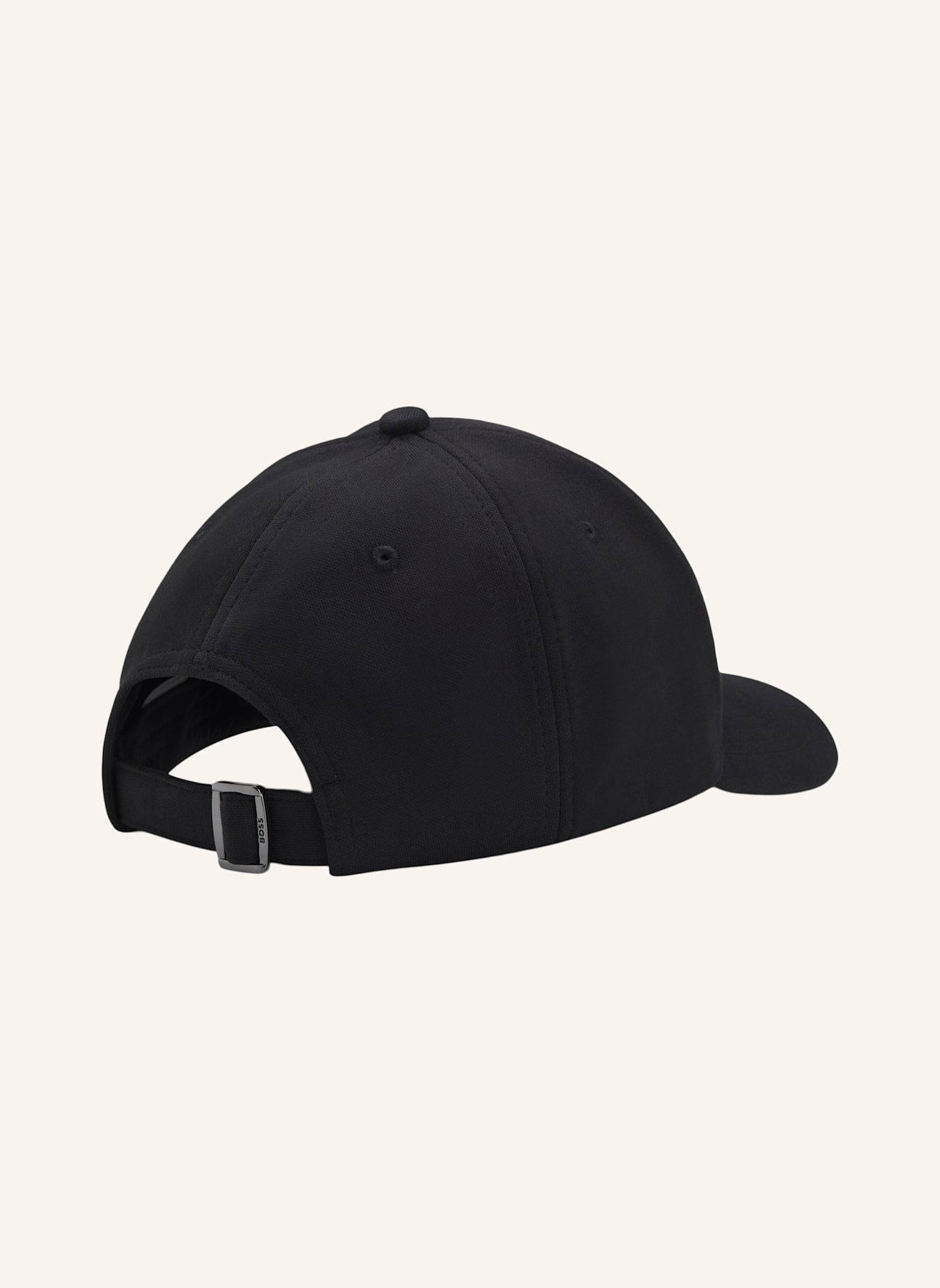 BOSS Gewebte Cap ZED-J_AM: SCHWARZ
