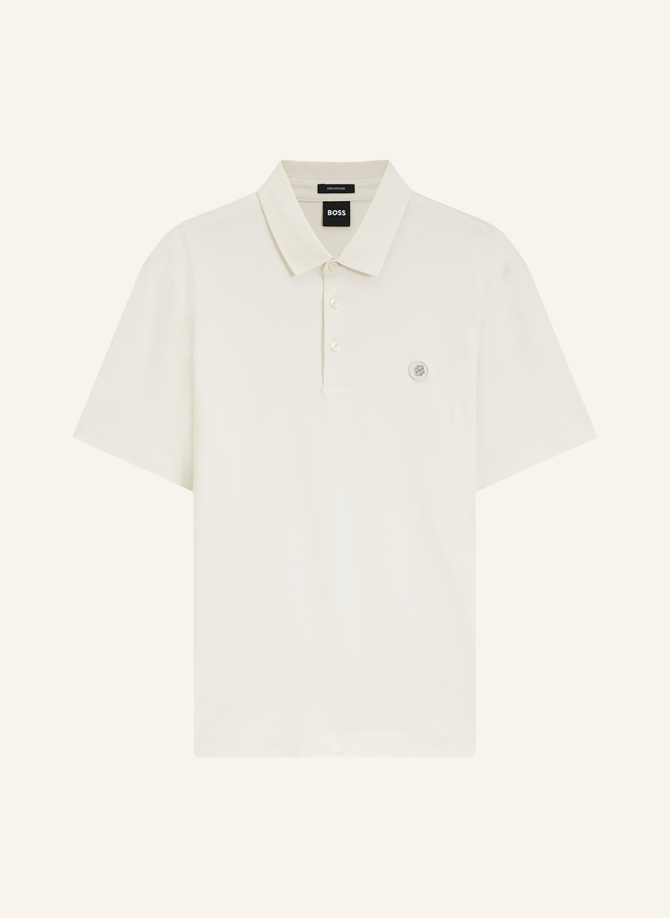 BOSS Poloshirt C-PARRIS 01 Regular Fit: WEISS