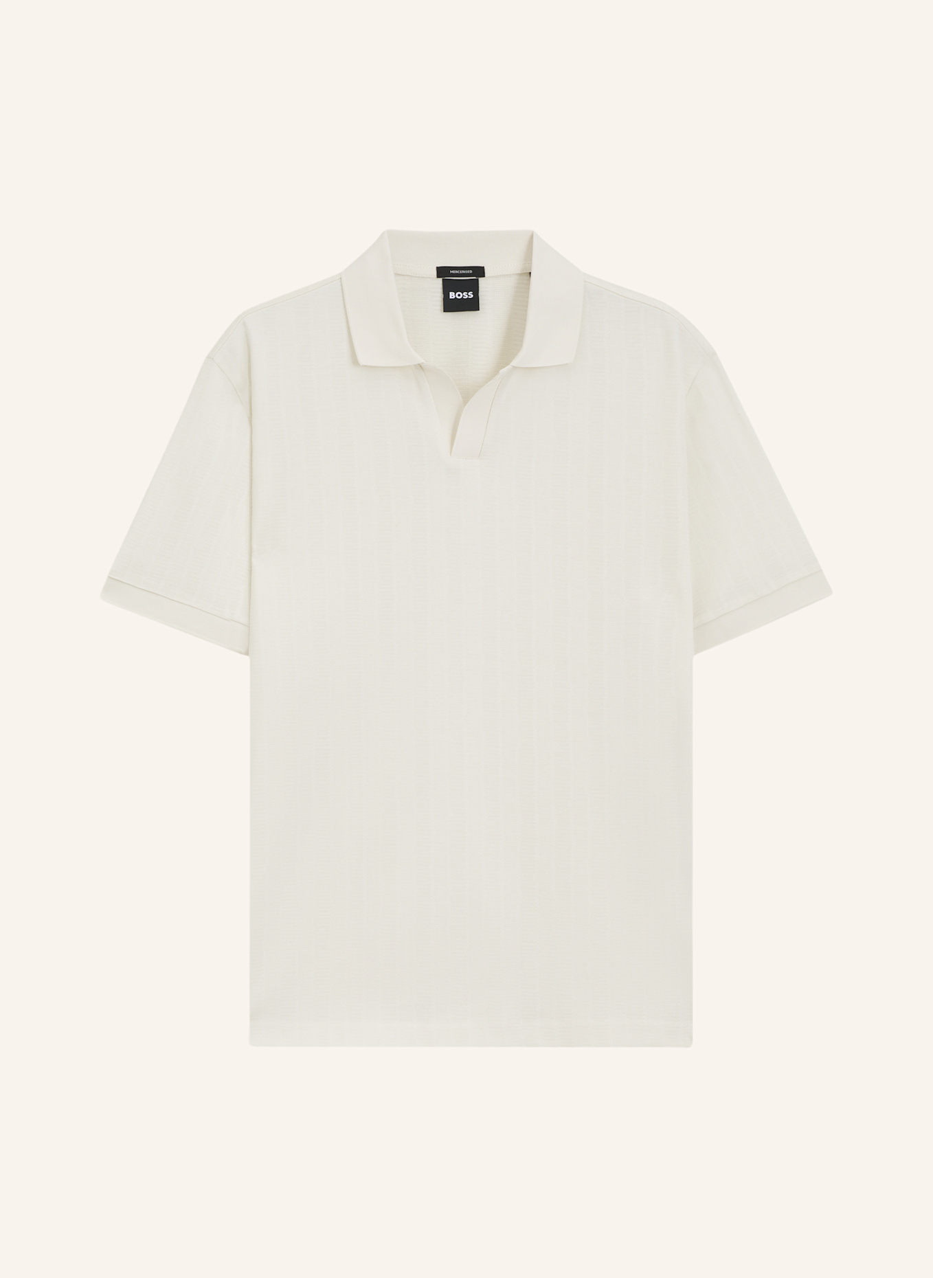 BOSS Poloshirt C-PONTI 118 Regular Fit: WEISS
