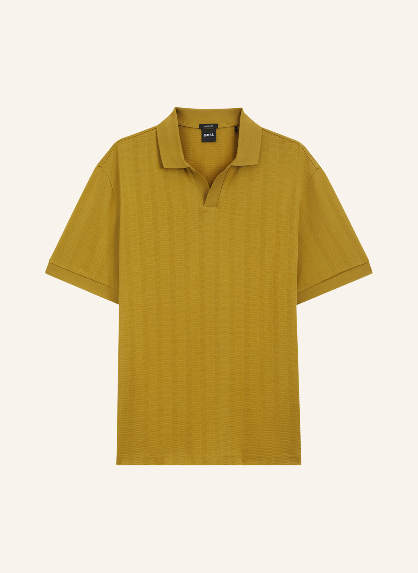 BOSS Poloshirt C-PONTI 118 Regular Fit: GOLD