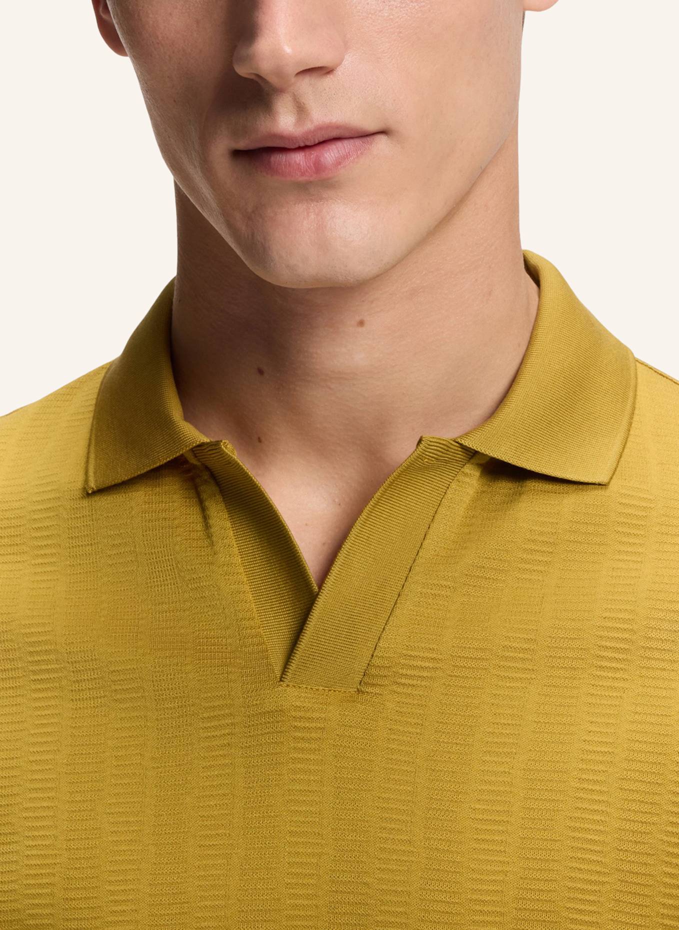 BOSS Poloshirt C-PONTI 118 Regular Fit: GOLD