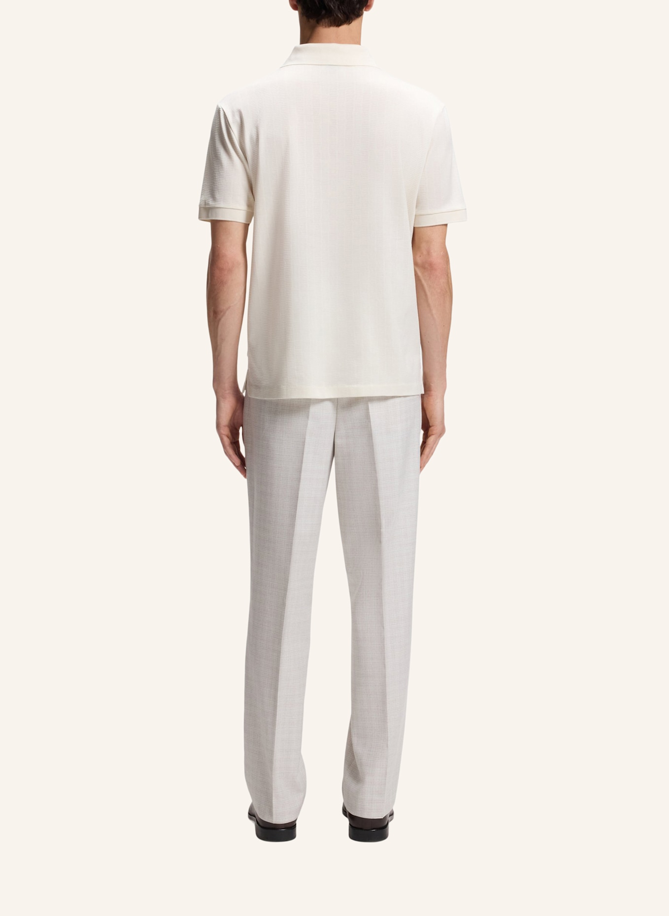 BOSS Poloshirt C-PONTI 118 Regular Fit: WEISS